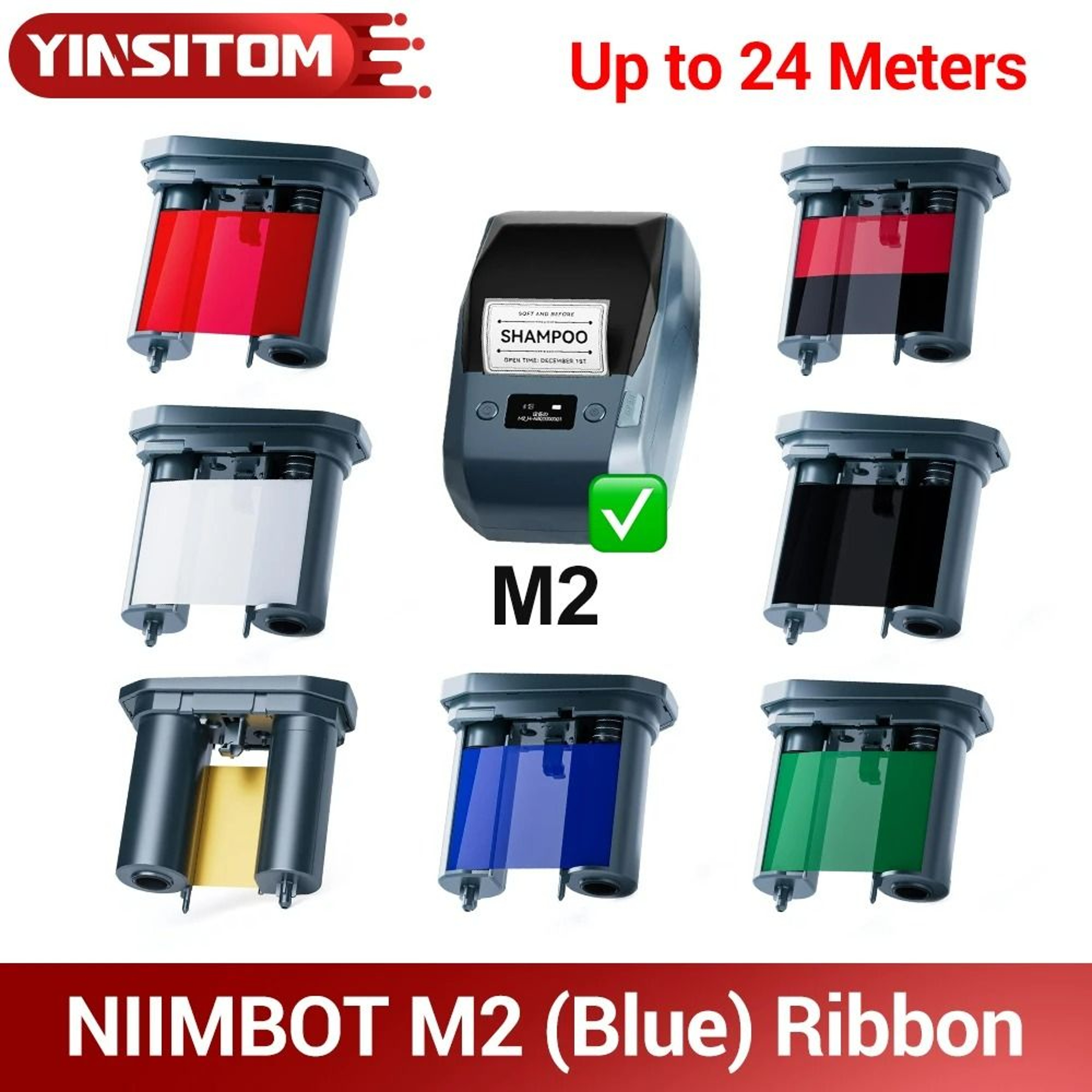 RibbonMax NIIMBOT M2 Thermal Transfer Ribbons 1