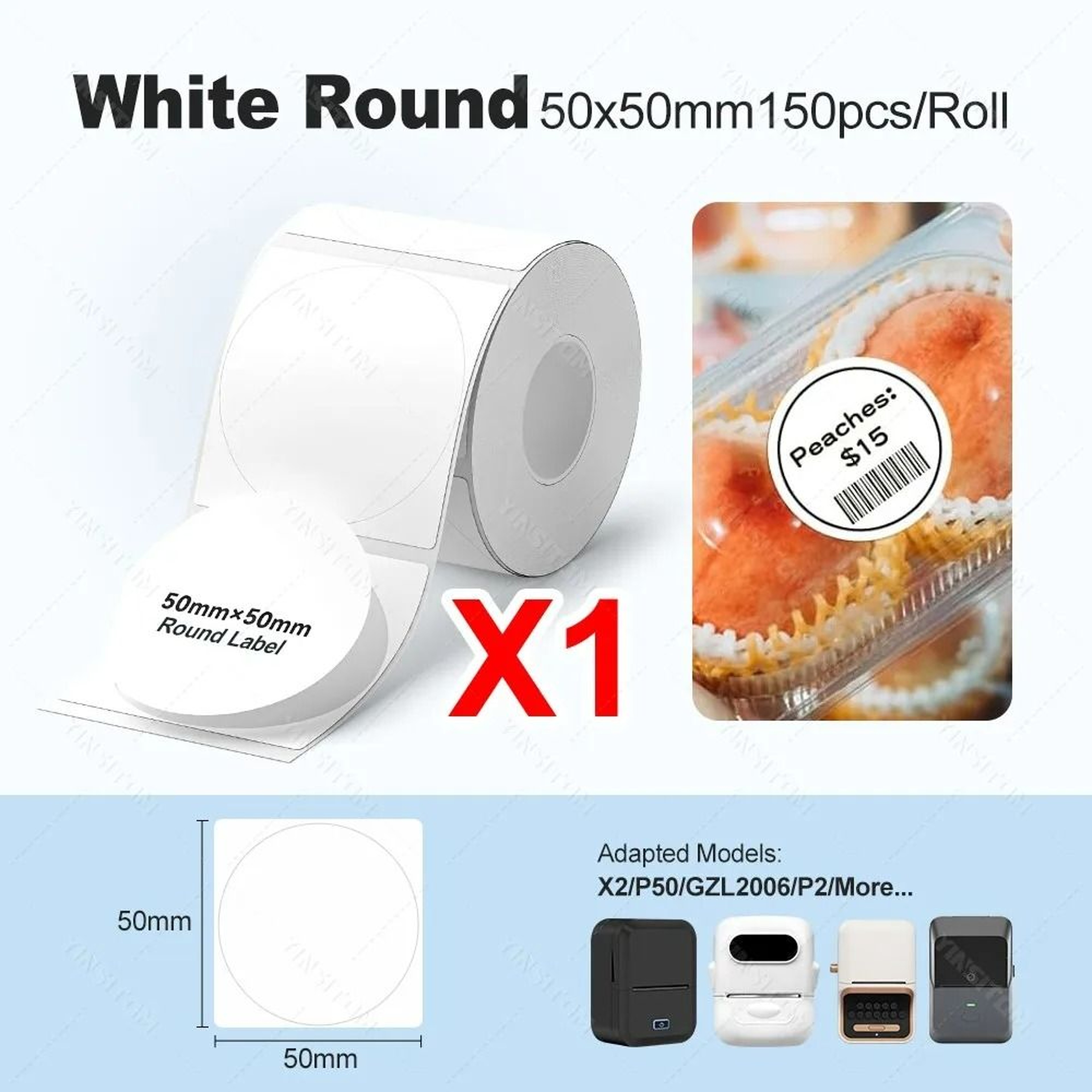 TagEase P50 Bluetooth Thermal Label Printer 18