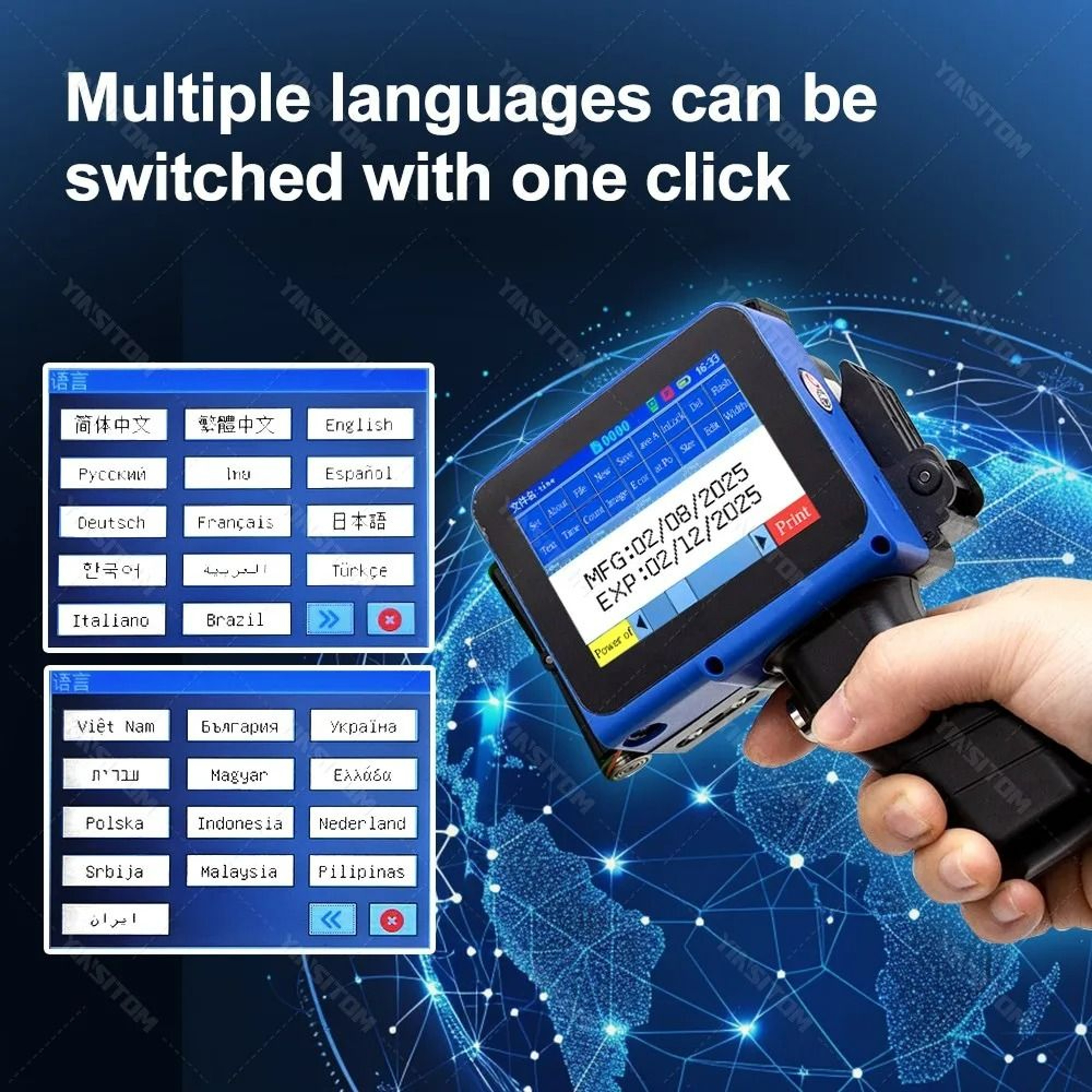 CodeMark Handheld Inkjet Coding Printer 5