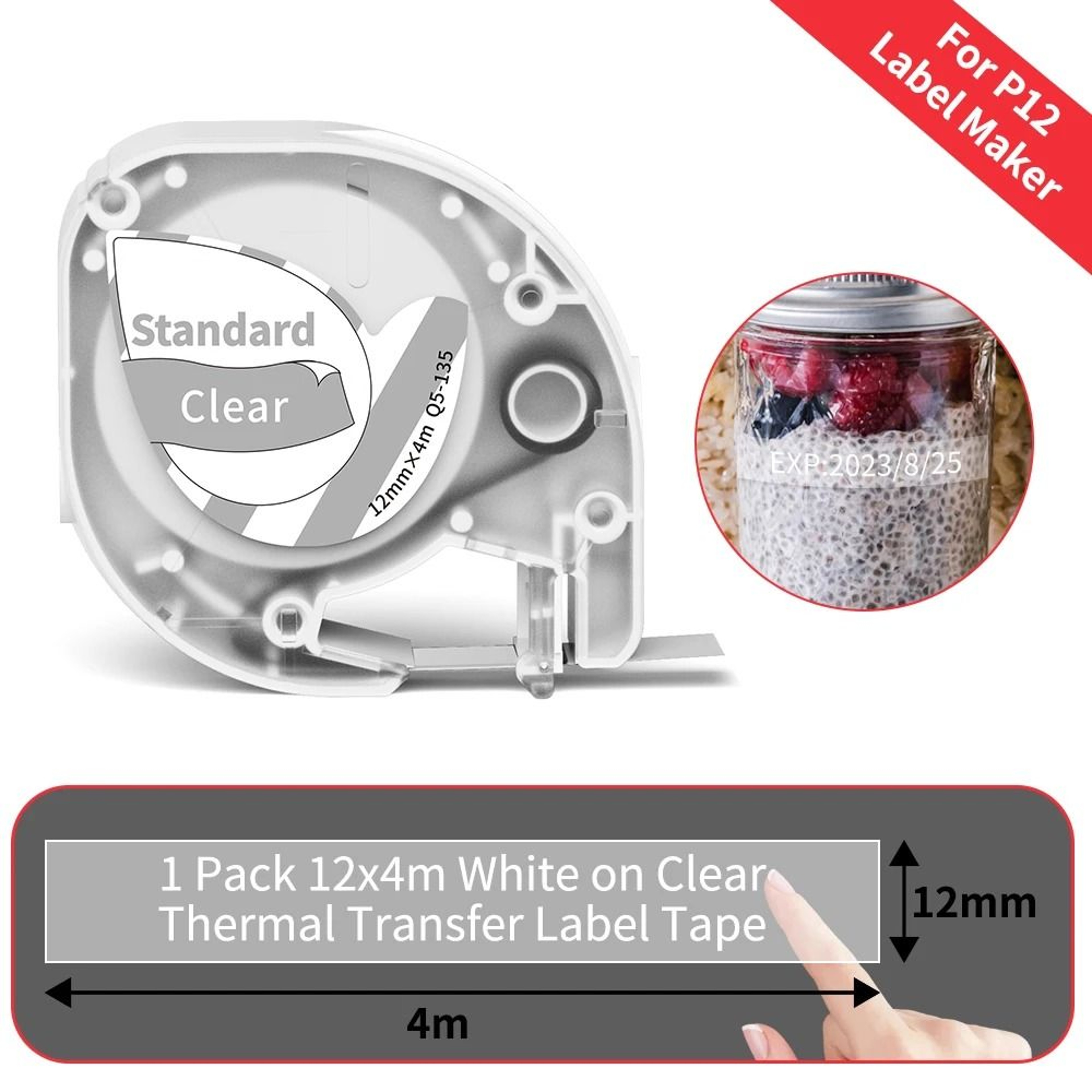 LabelFlex Phomemo Replacement Label Tape 13