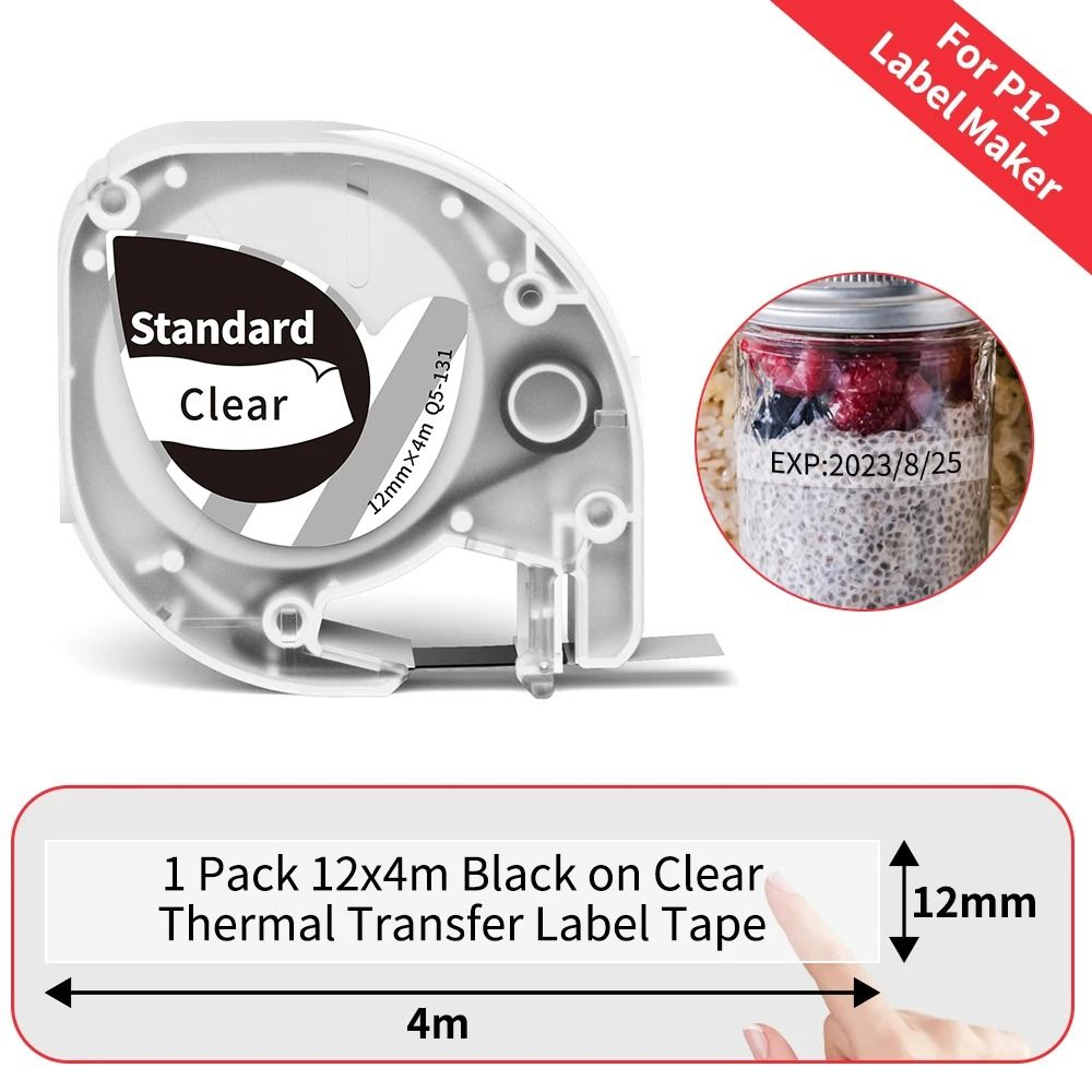 LabelFlex Phomemo Replacement Label Tape 11