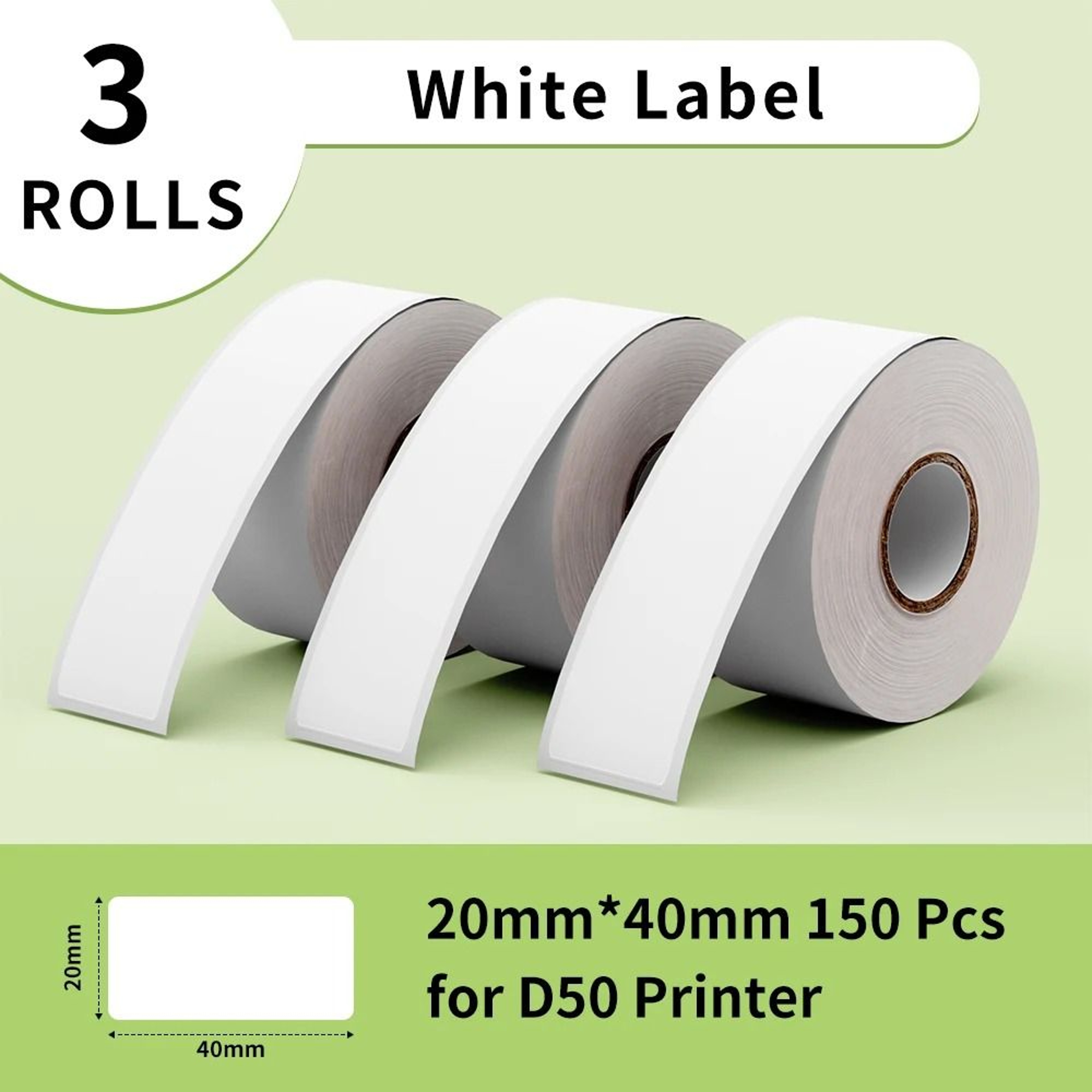 Phomemo D50 Waterproof Thermal Label Stickers 8