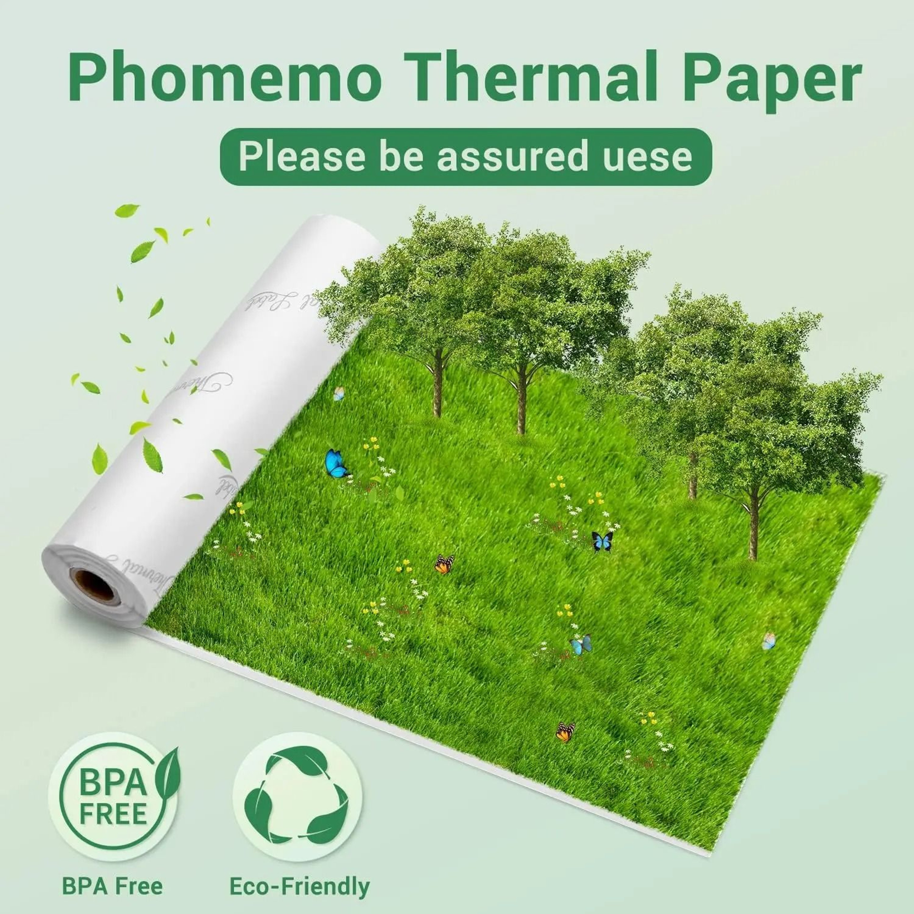 Phomemo Mini Thermal Photo And Adhesive Sticker Paper 6