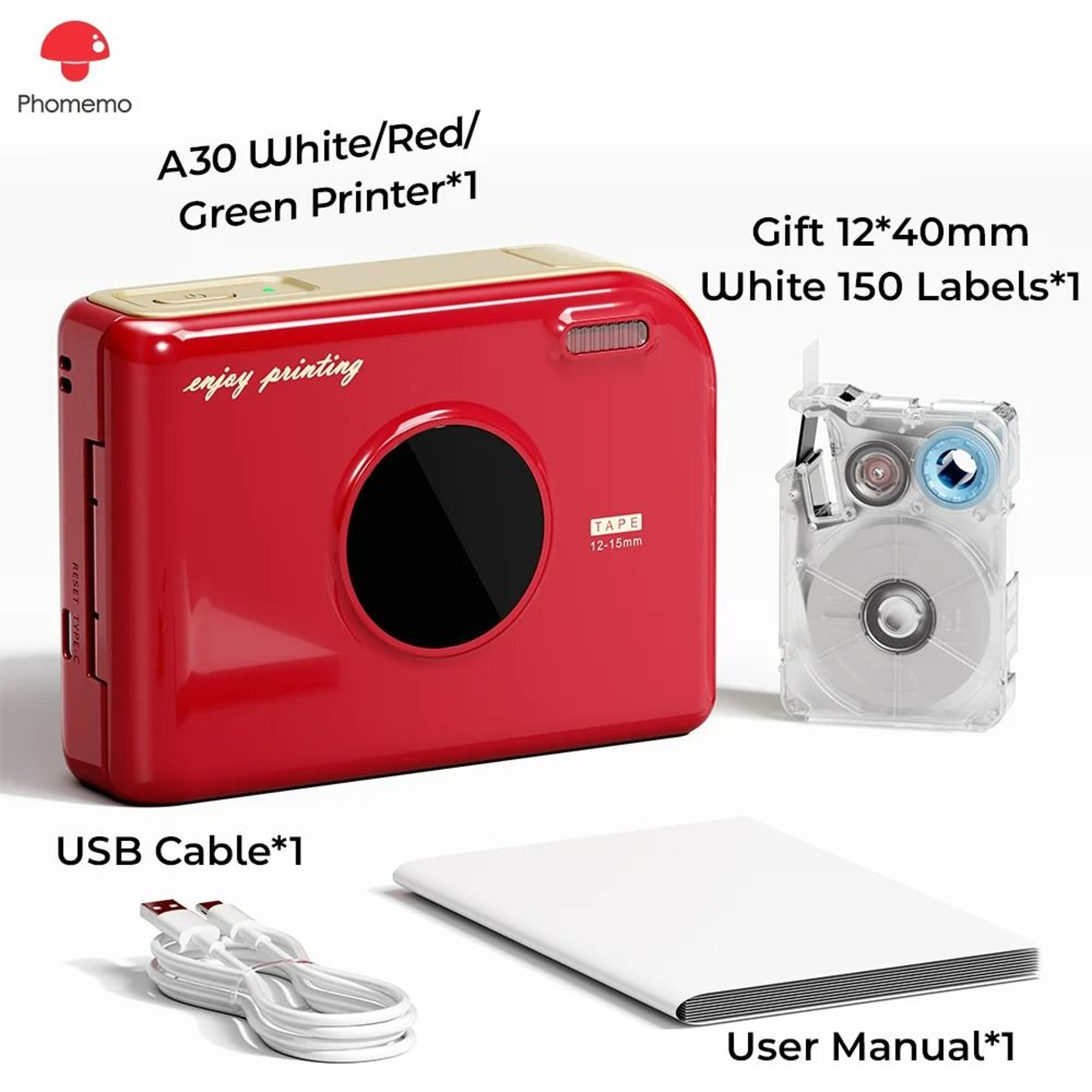 LabelEase A30 Bluetooth Portable Label Printer 7