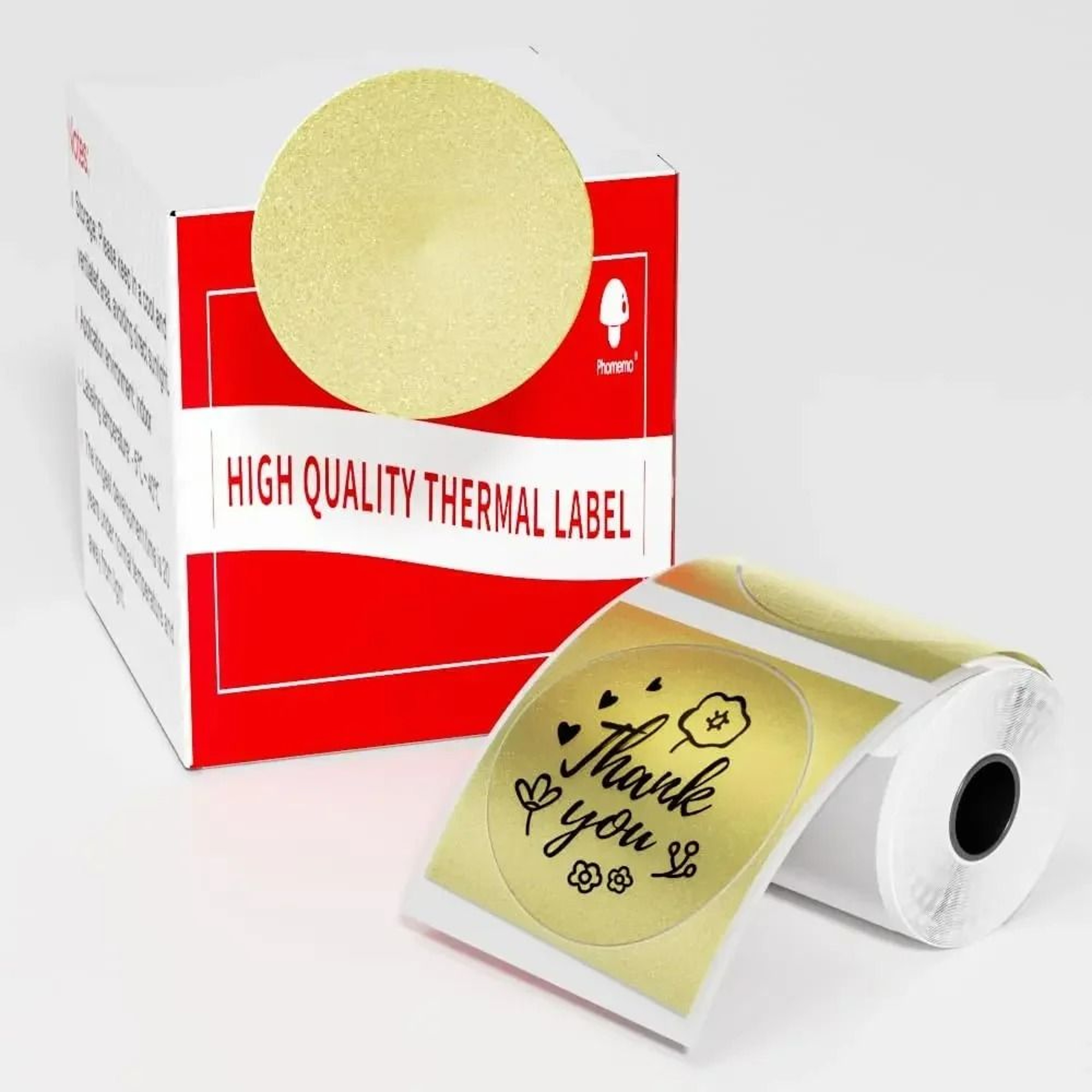 ClearMark Phomemo Transparent Thermal Label Roll 12