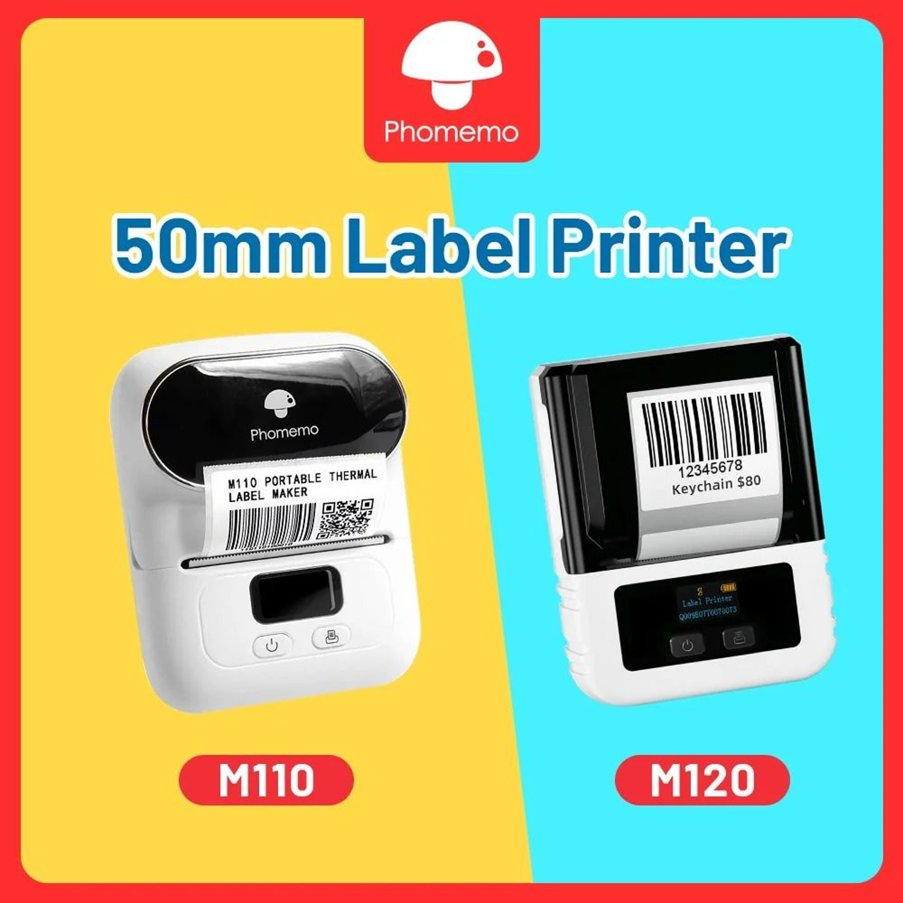 LabelSync Phomemo Bluetooth Portable Label Printer 0