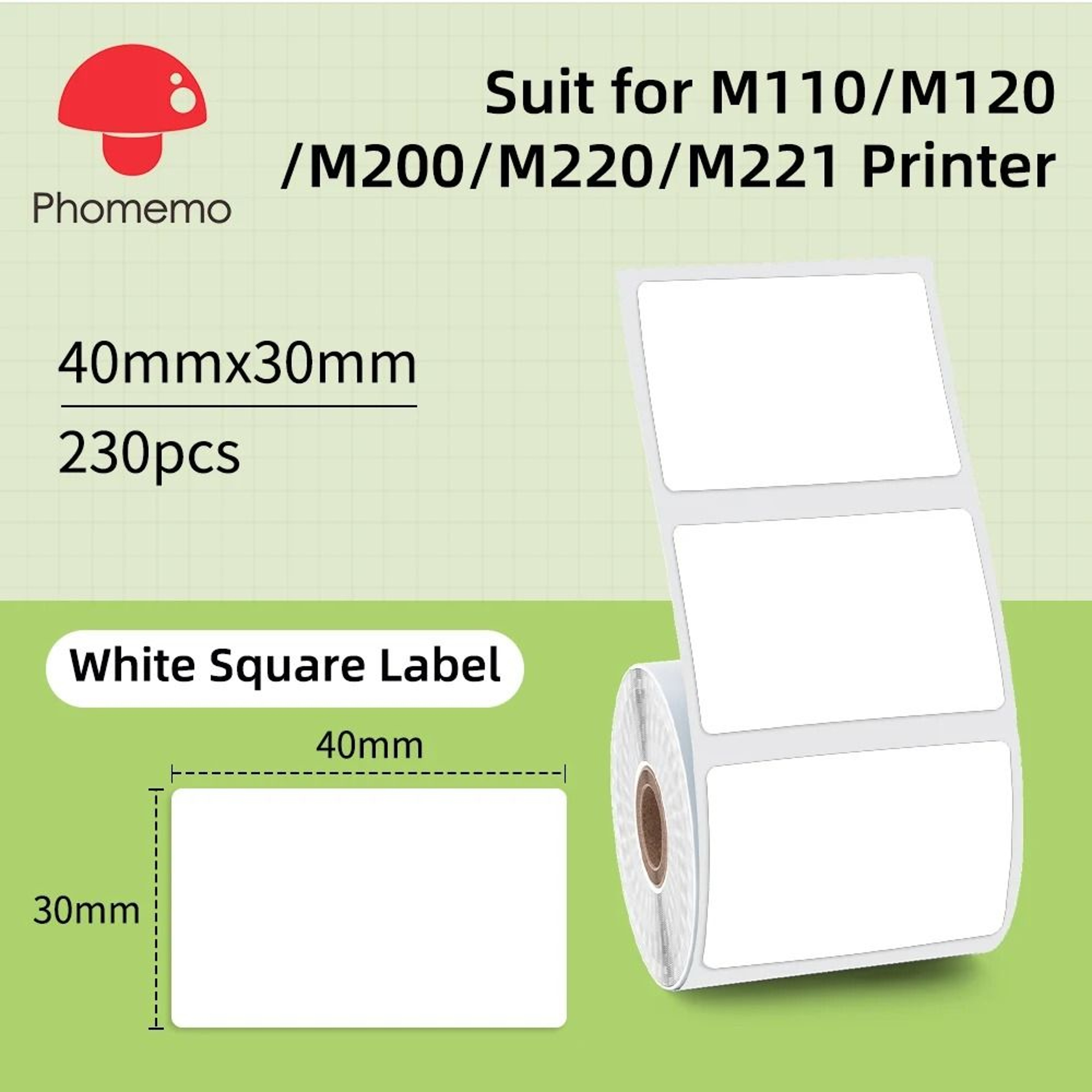 PrintFlow Phomemo M220 Wireless Barcode Label Maker 16