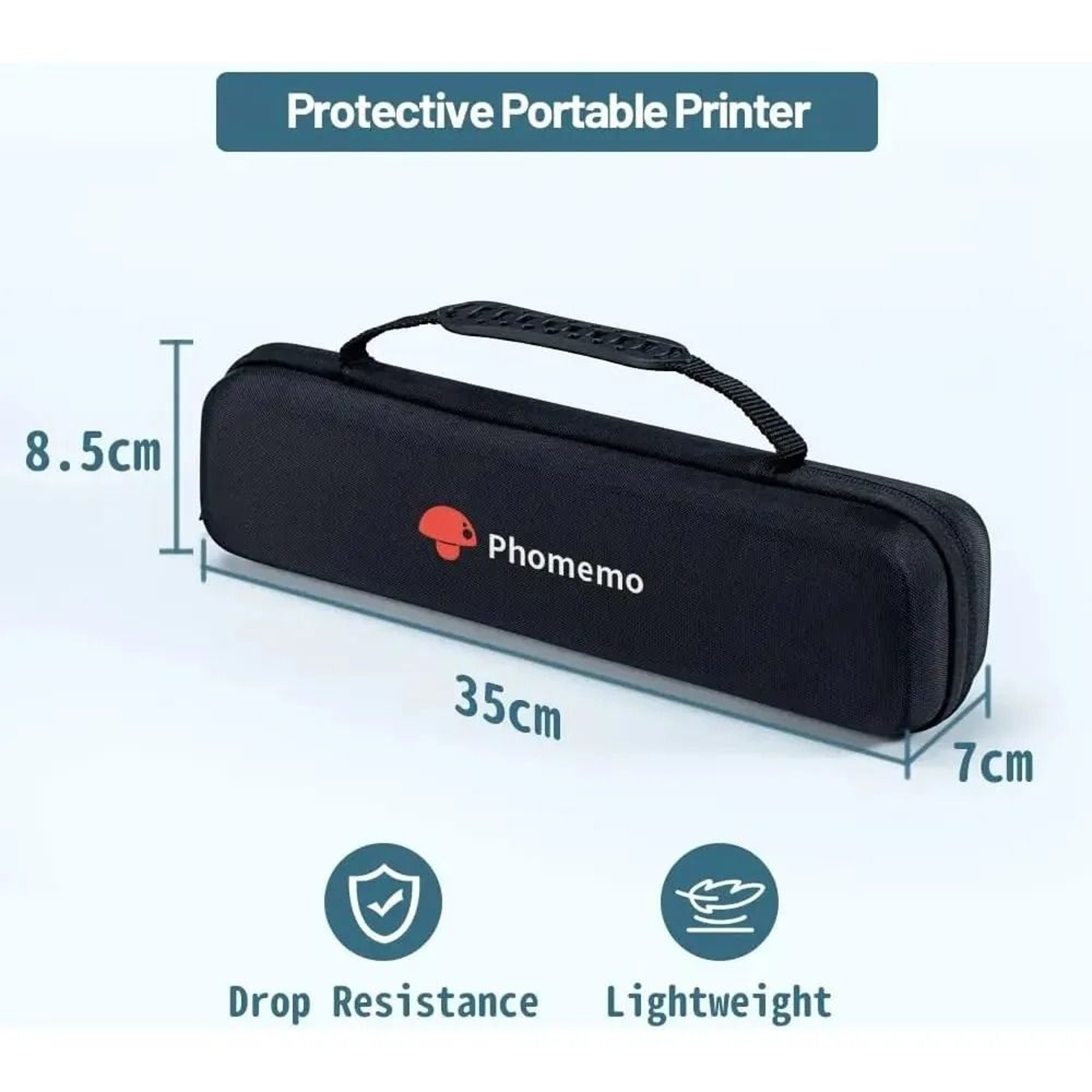 PrintShield Portable Thermal Printer Carrying Case 3