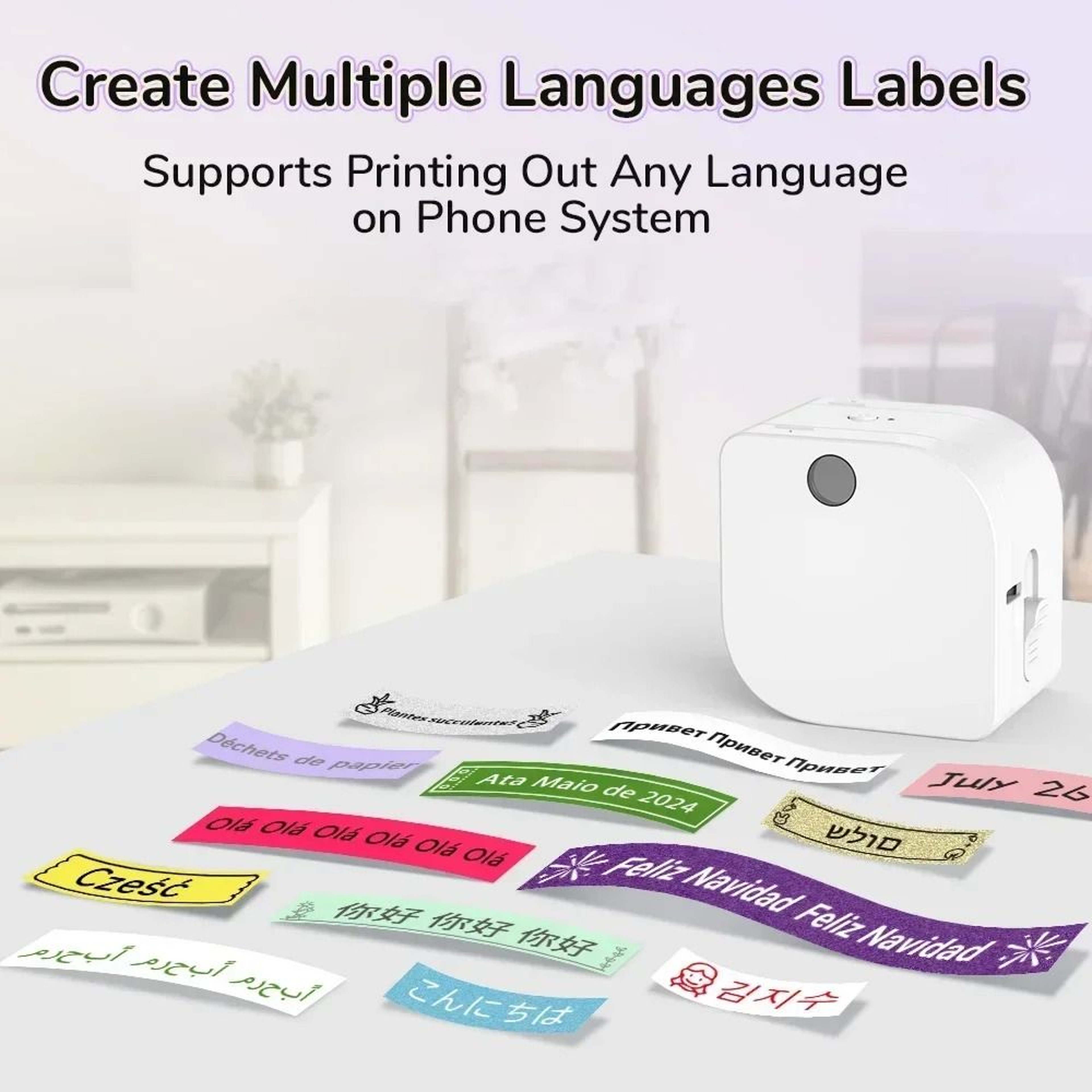 LabelNova Phomemo P12 Pro Bluetooth Label Maker 3
