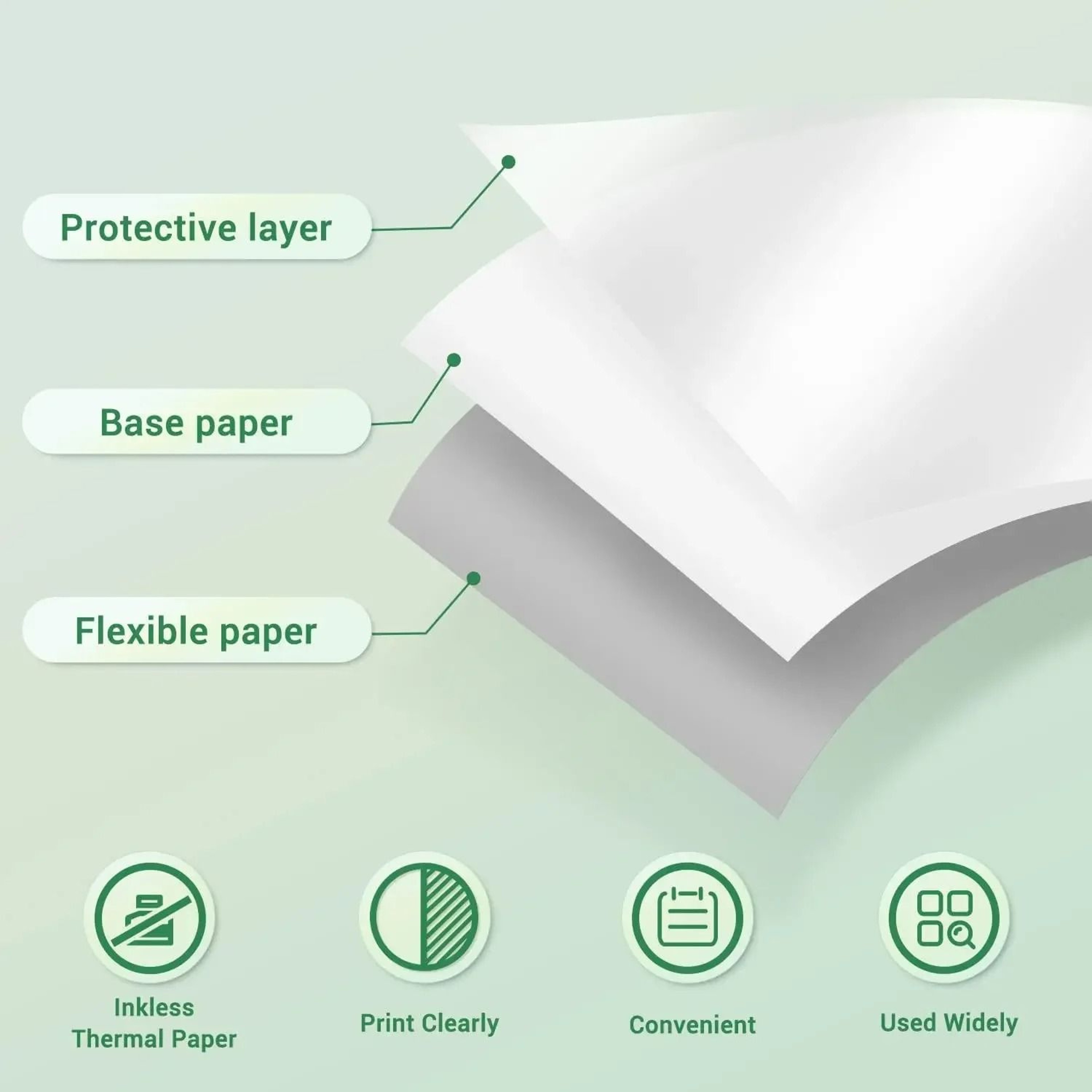 Phomemo PureShield Waterproof Thermal Sticker Paper 4