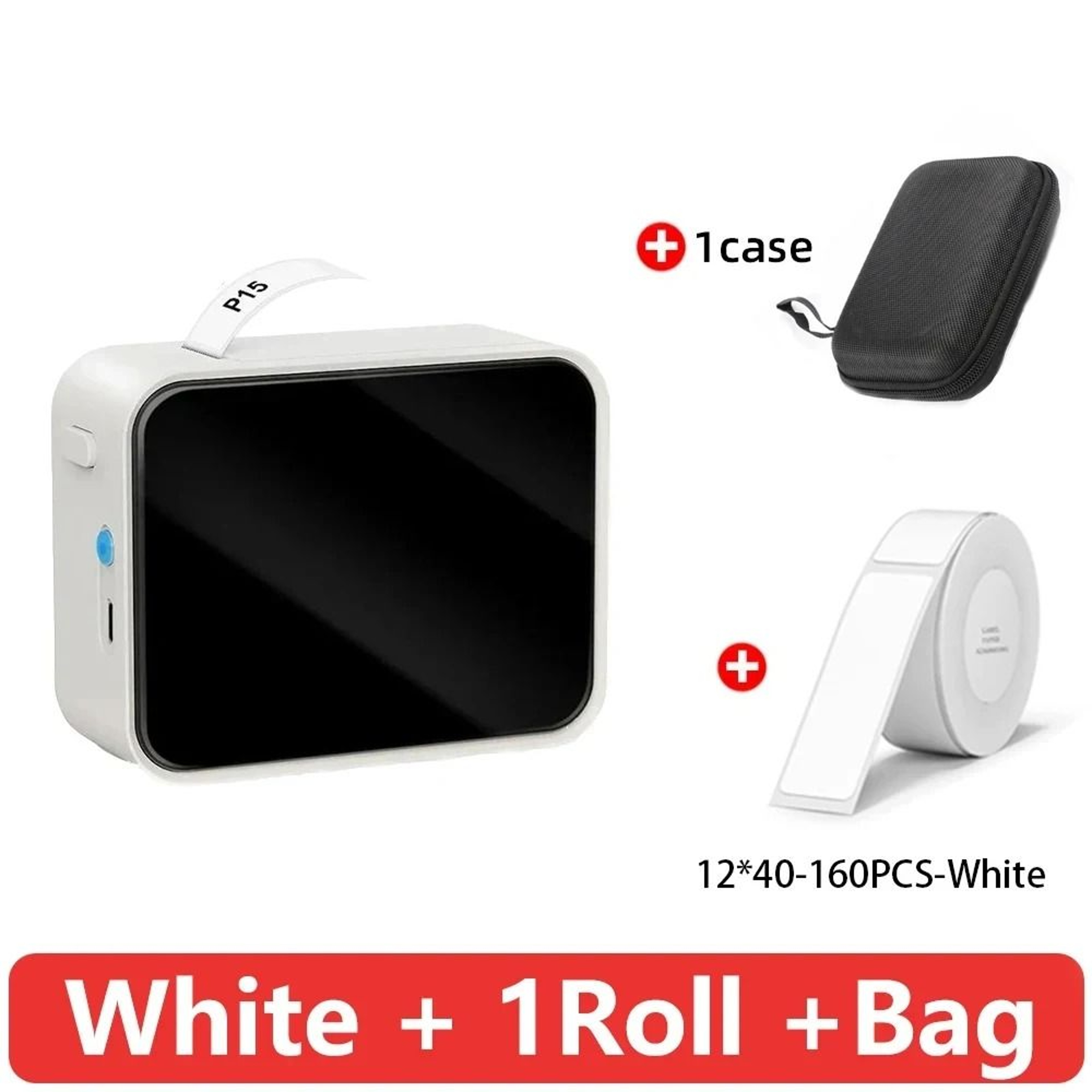 P15 SmartPrint Wireless Mini Label Maker 10
