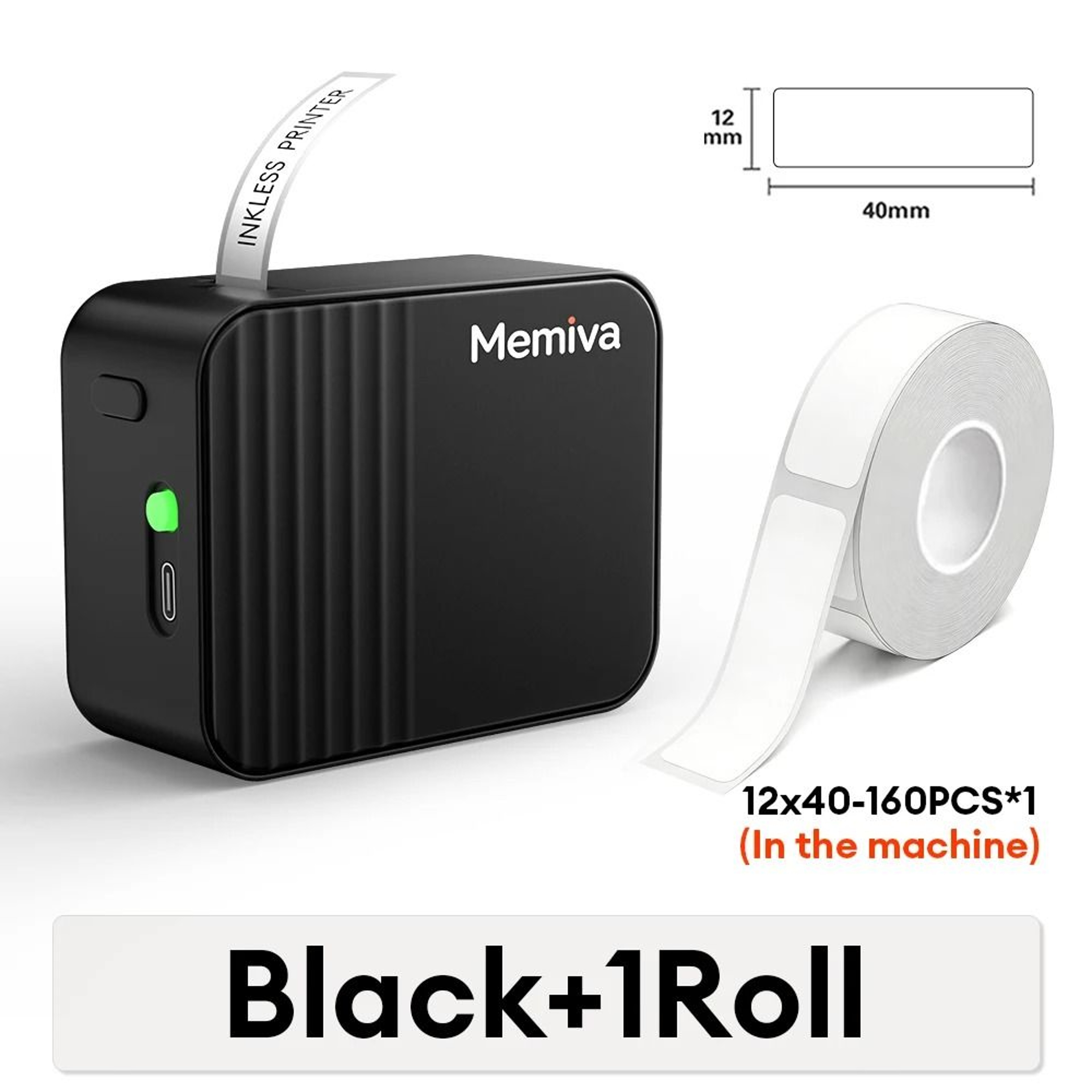 Memiva A1 SmartLabel Portable Thermal Printer 10