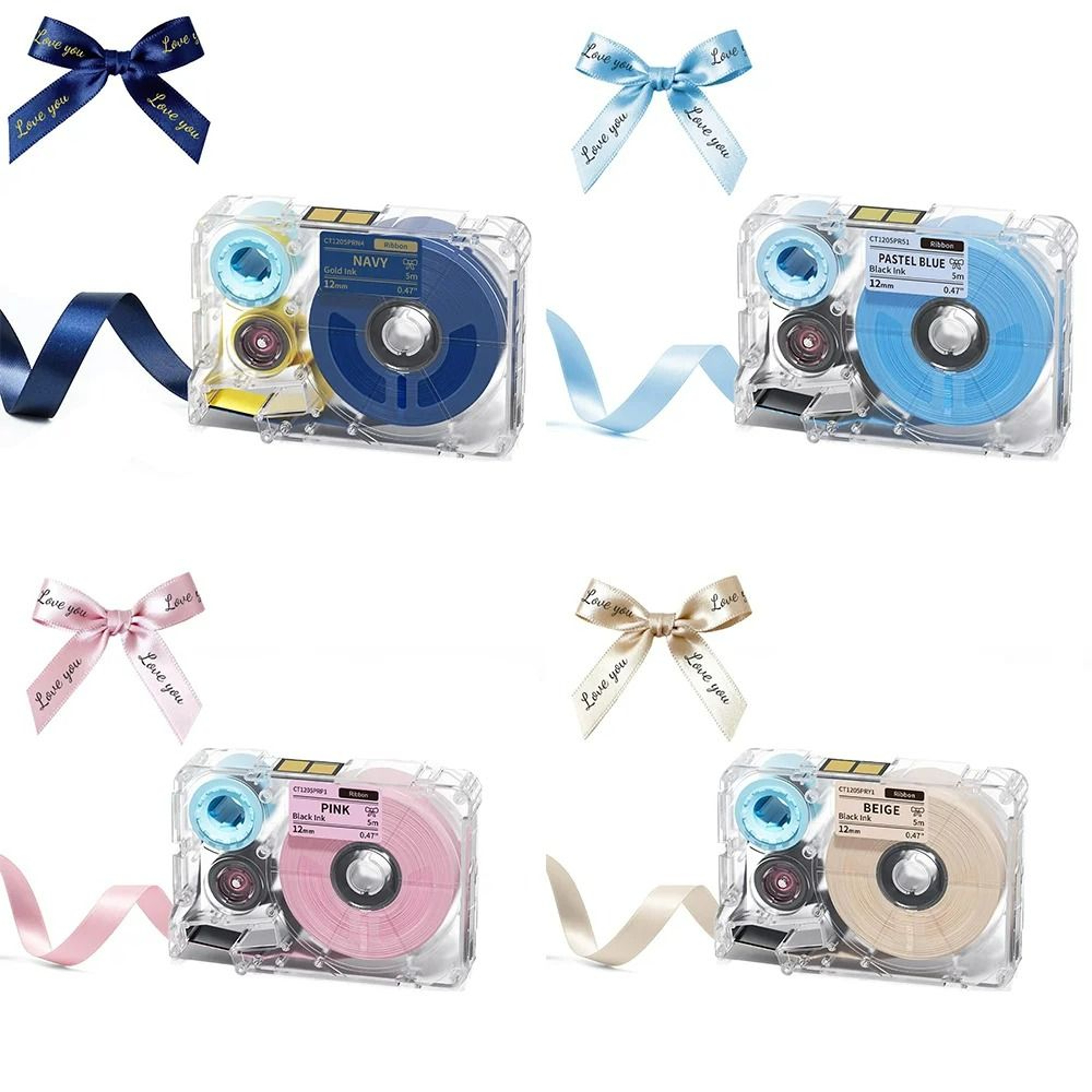 RibbonBloom Decorative Fabric Ribbon For Phomemo A30 P15 0