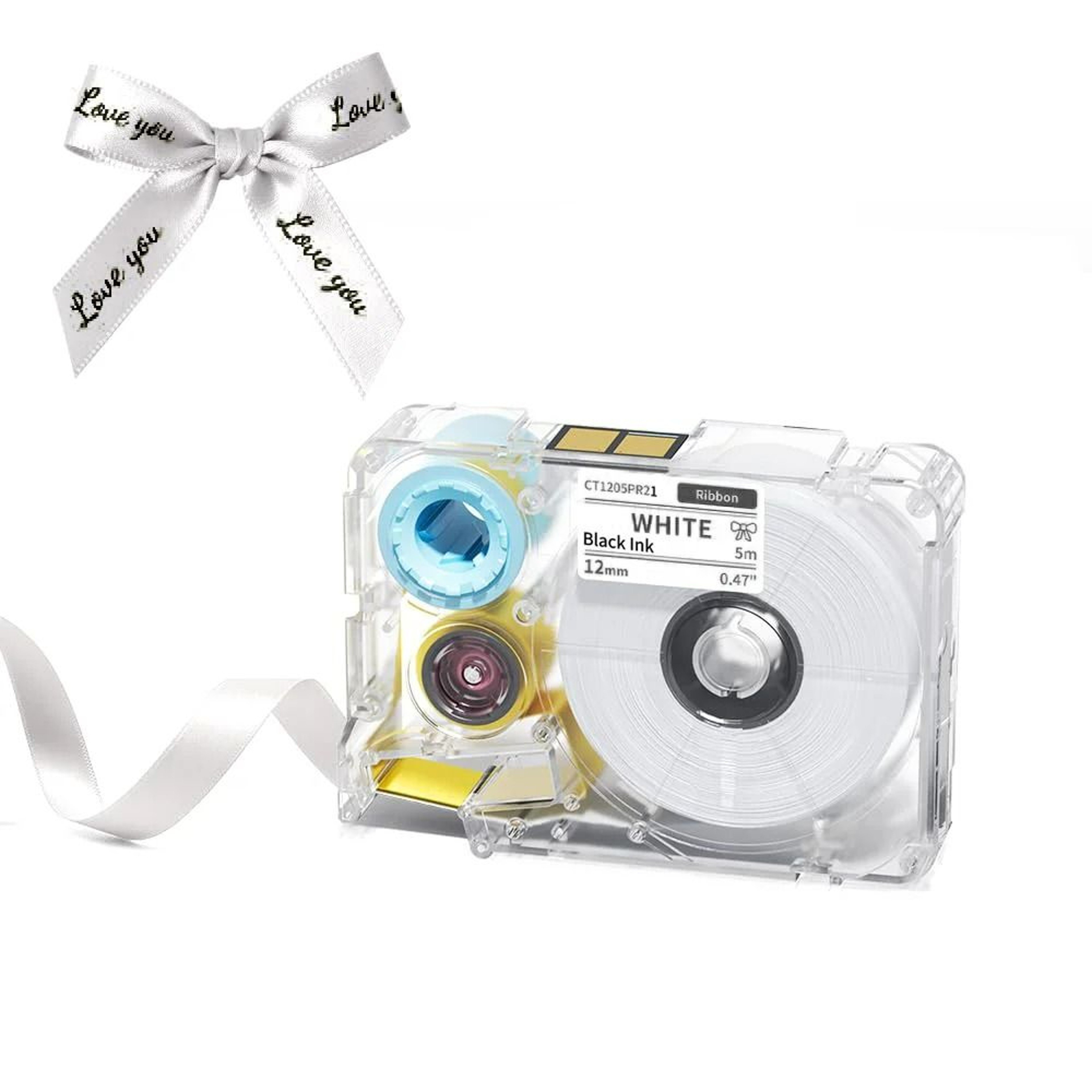 RibbonBloom Decorative Fabric Ribbon For Phomemo A30 P15 18