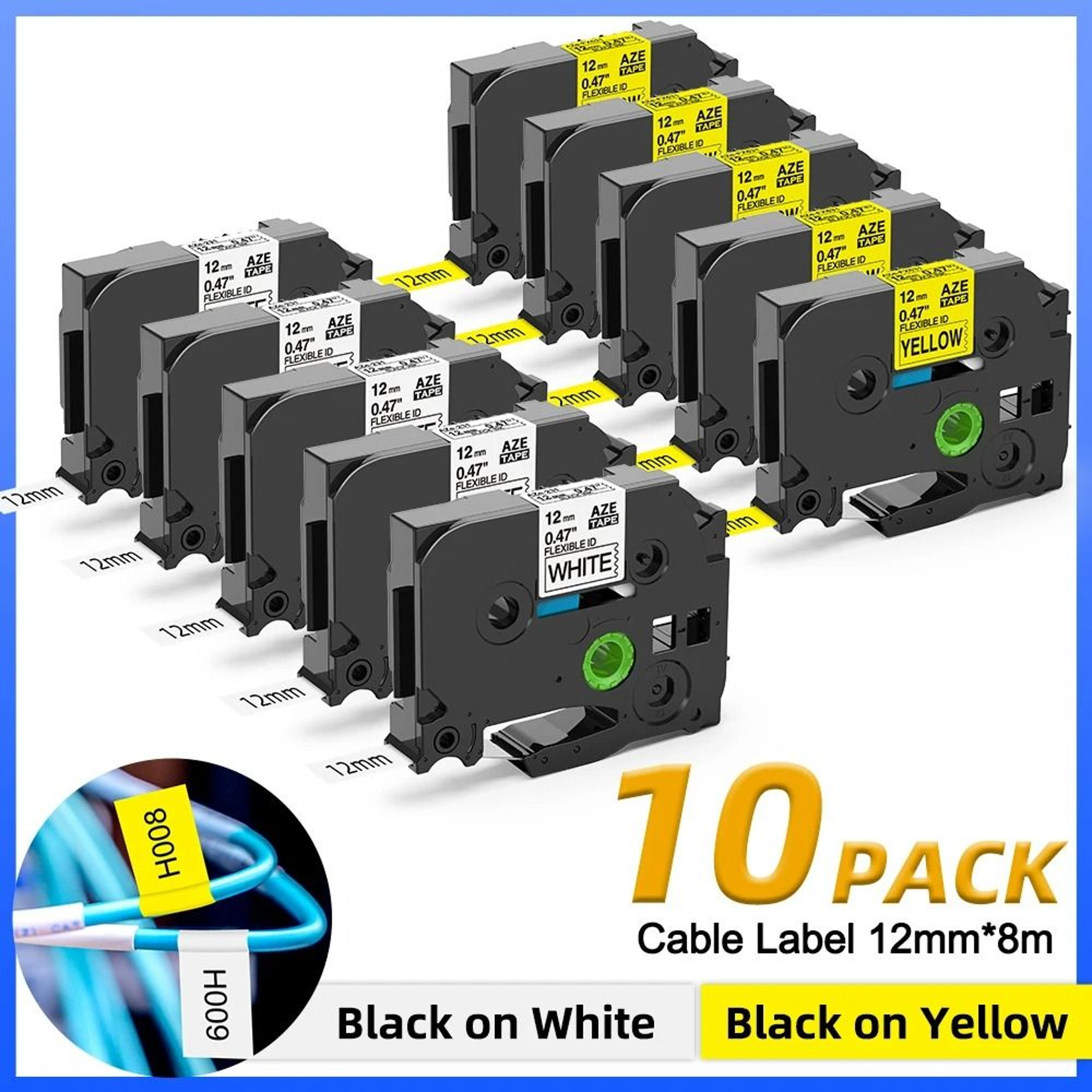 LabelSwift E1000 Pro Portable Label Maker Printer 12