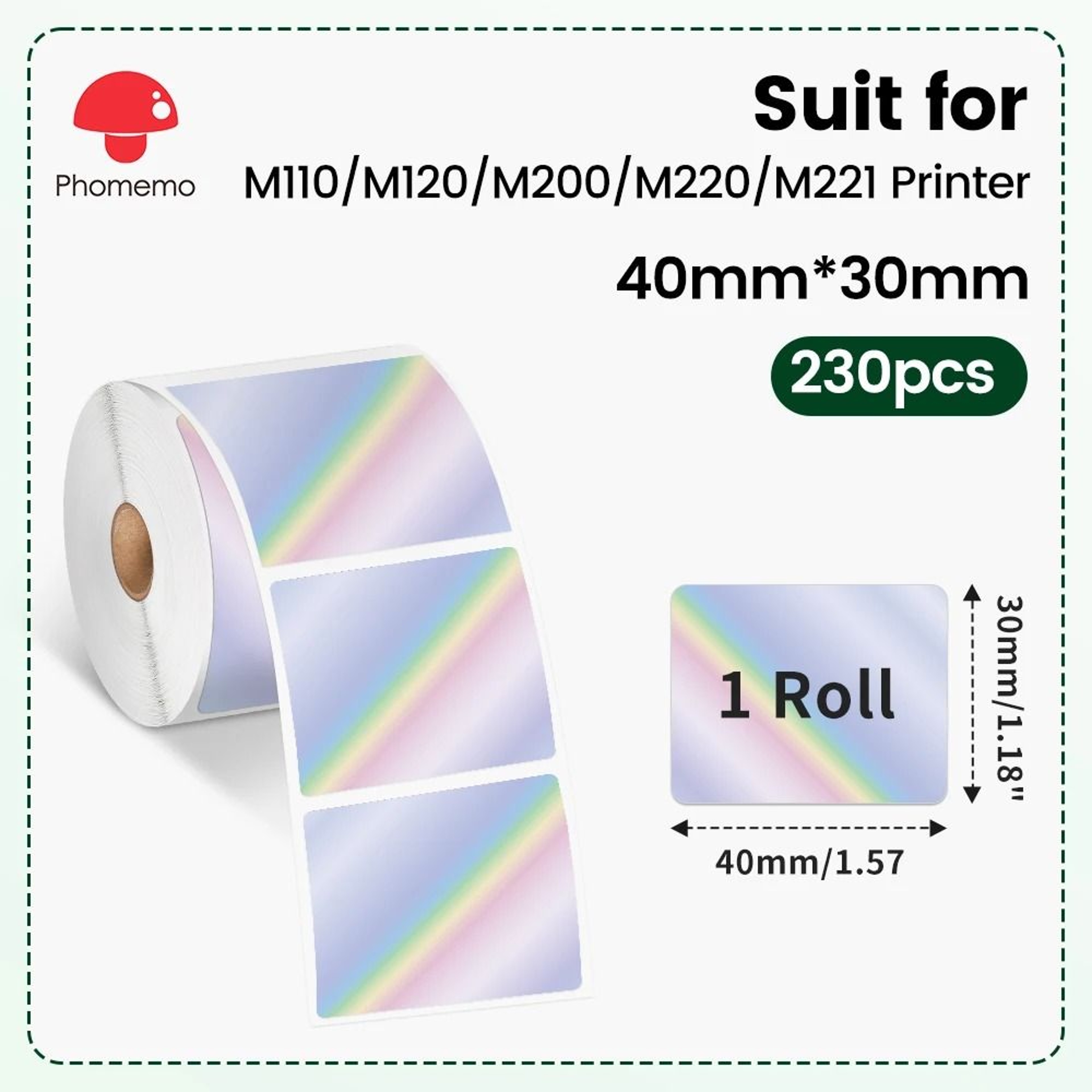Phomemo ProLabel Thermal Rolls 18