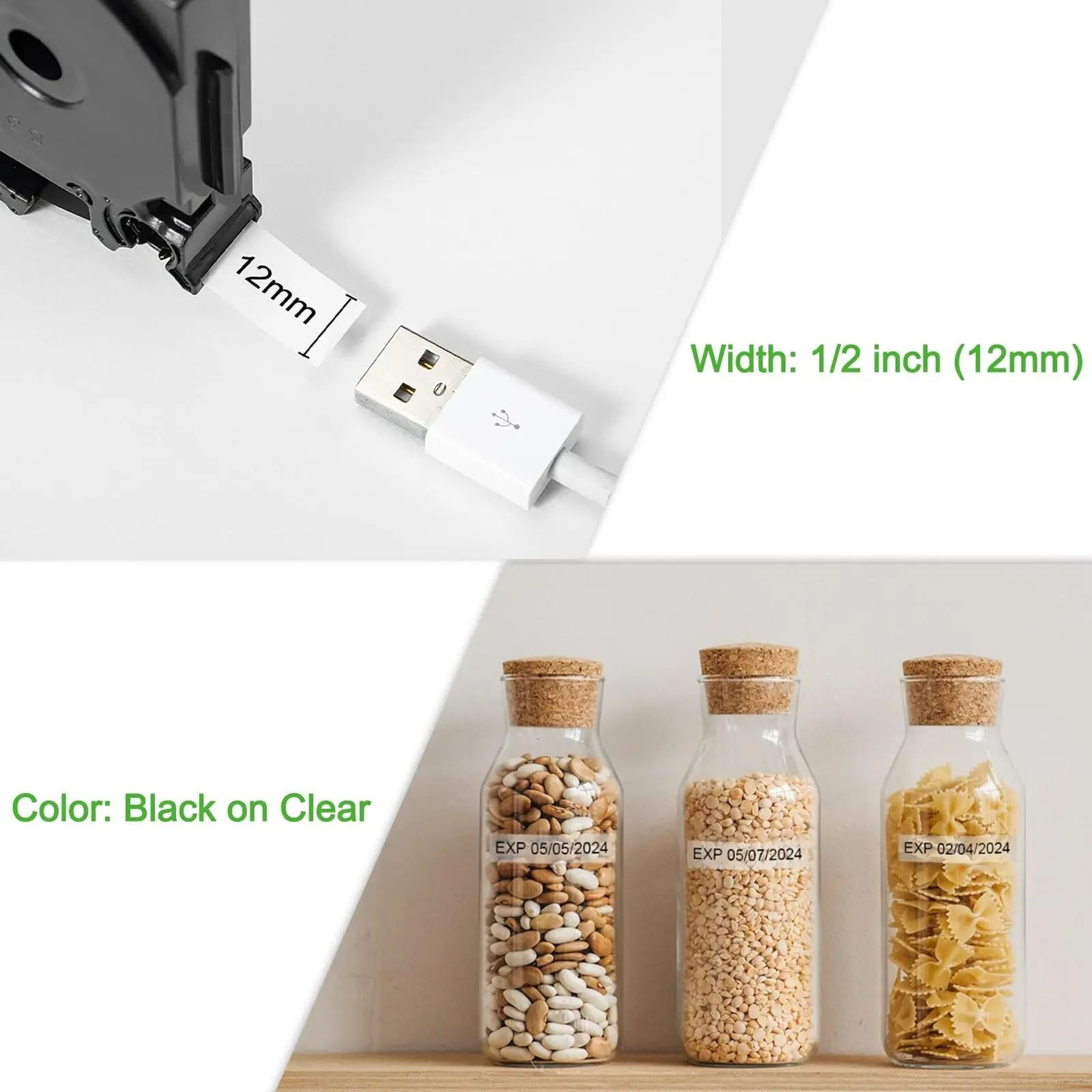 LabelPro Laminated PTouch Tape 3