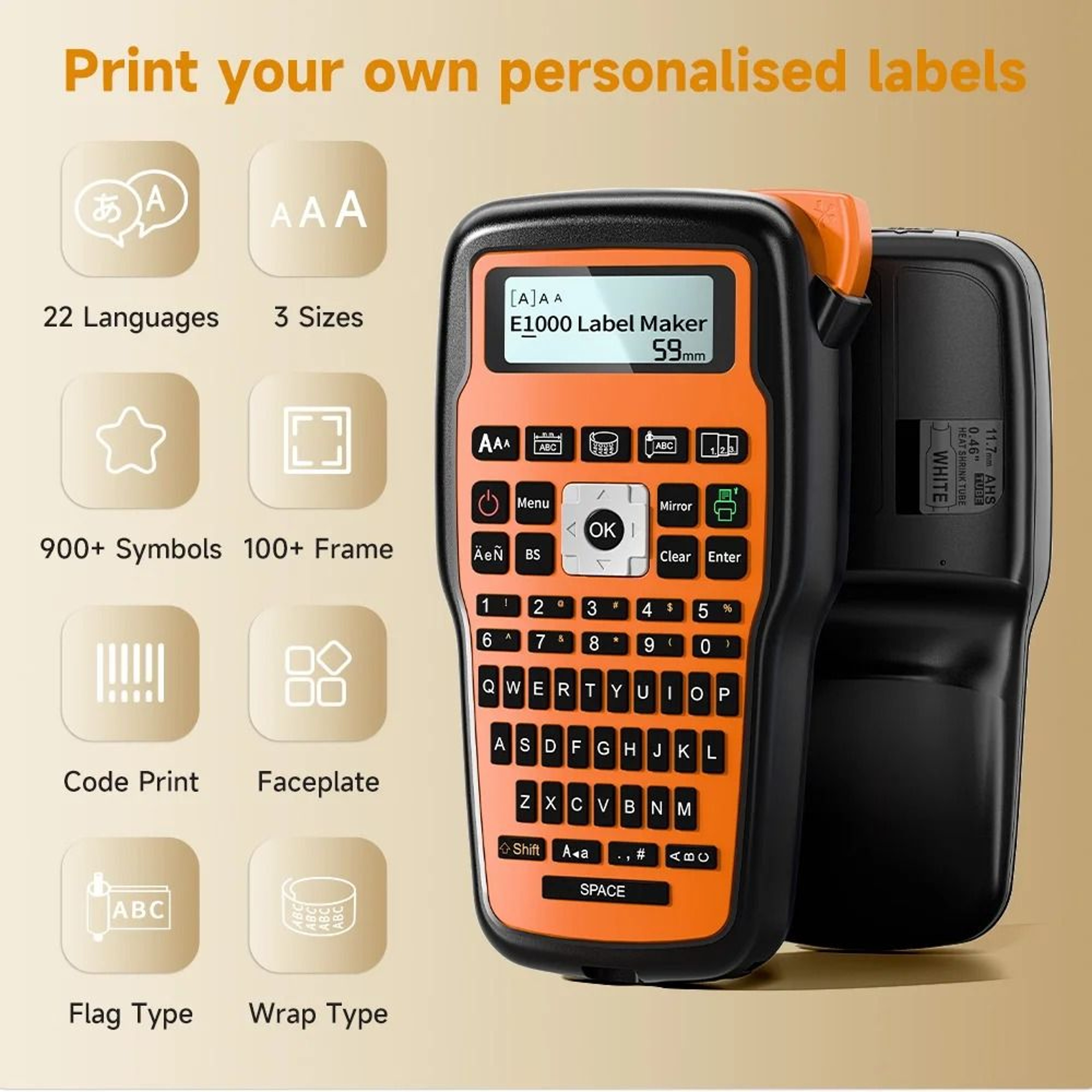 CablePro E1000 Industrial Label Printer 5