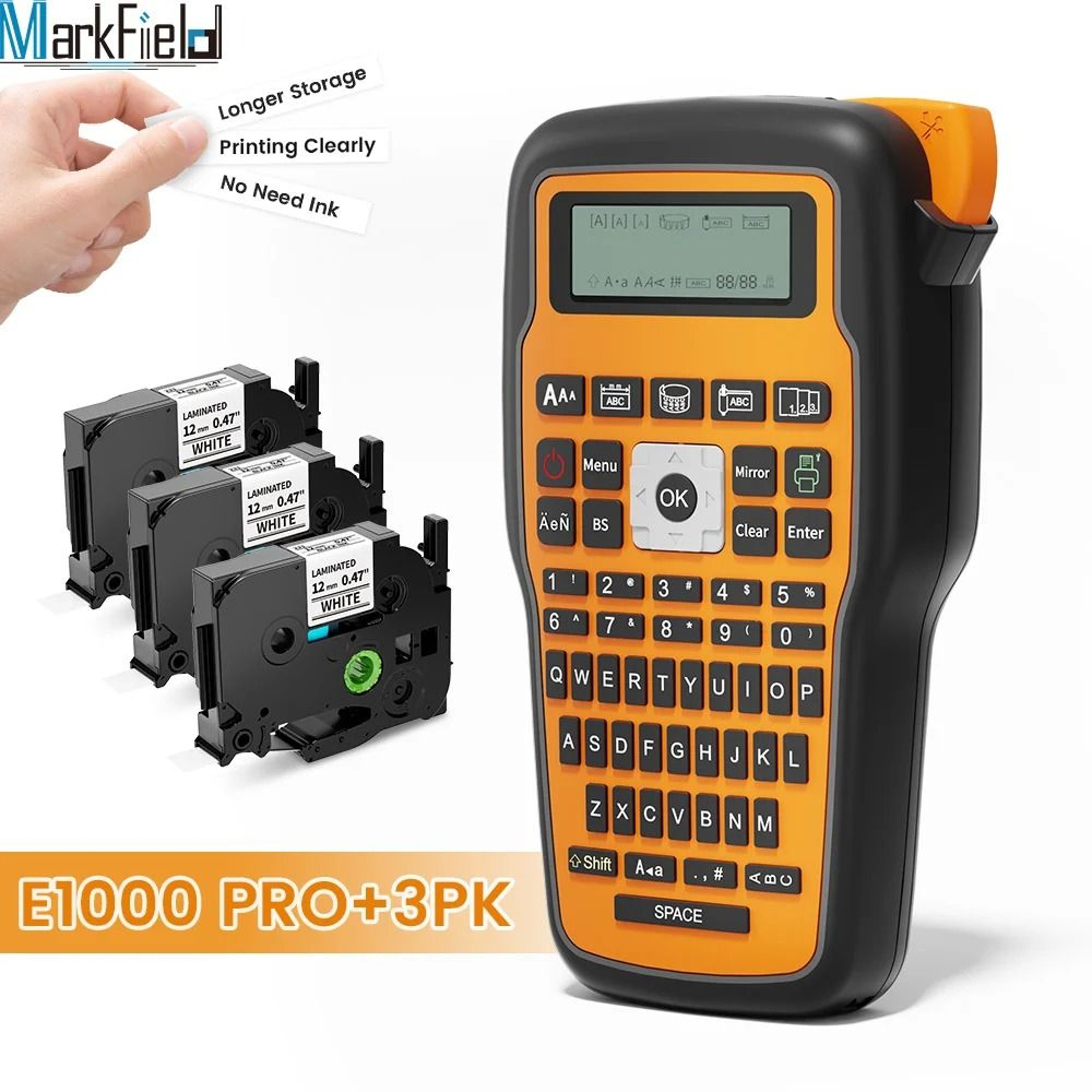 PrintMaster E1000 PRO Label Maker 11