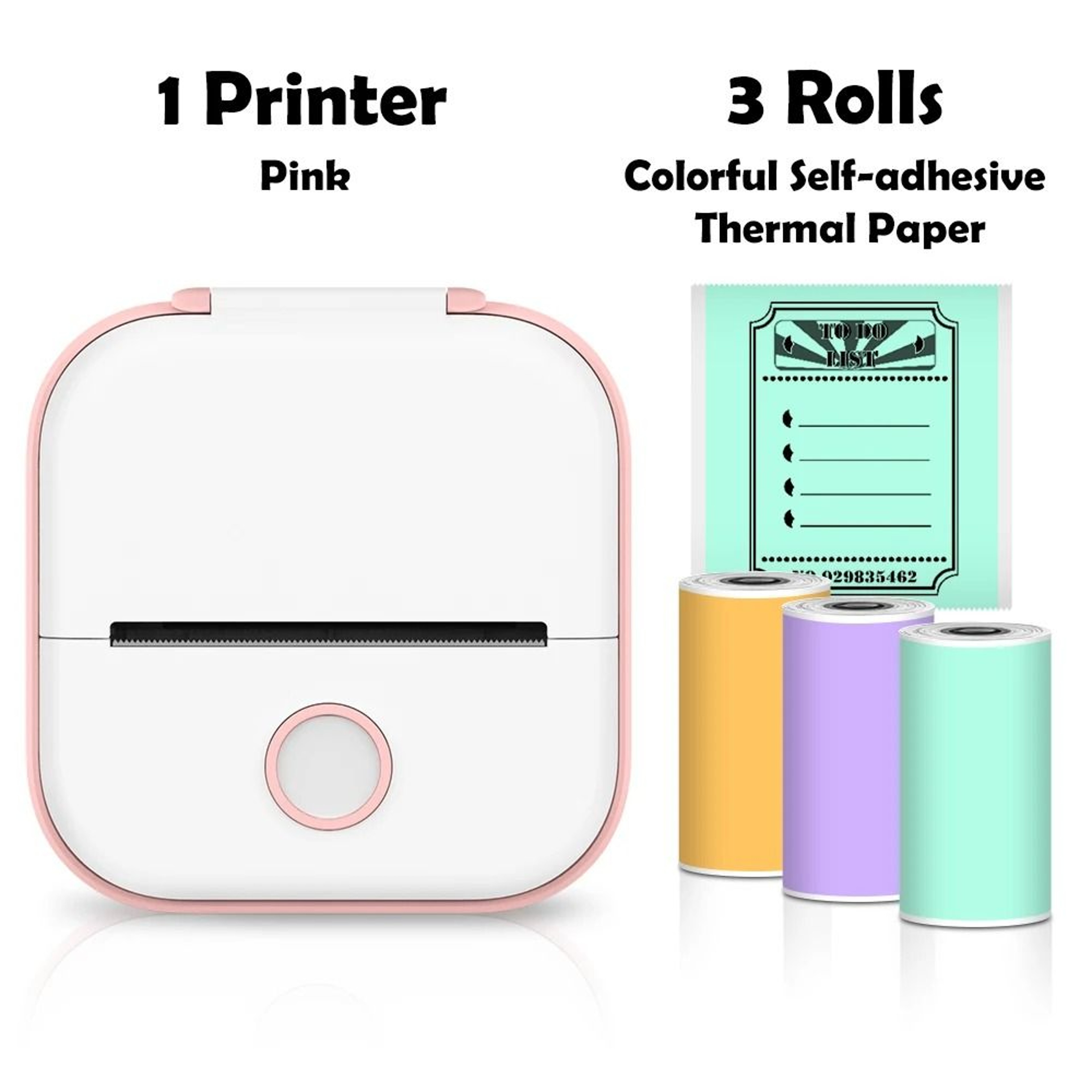 PrintNest T02 Mini Wireless Thermal Printer 17