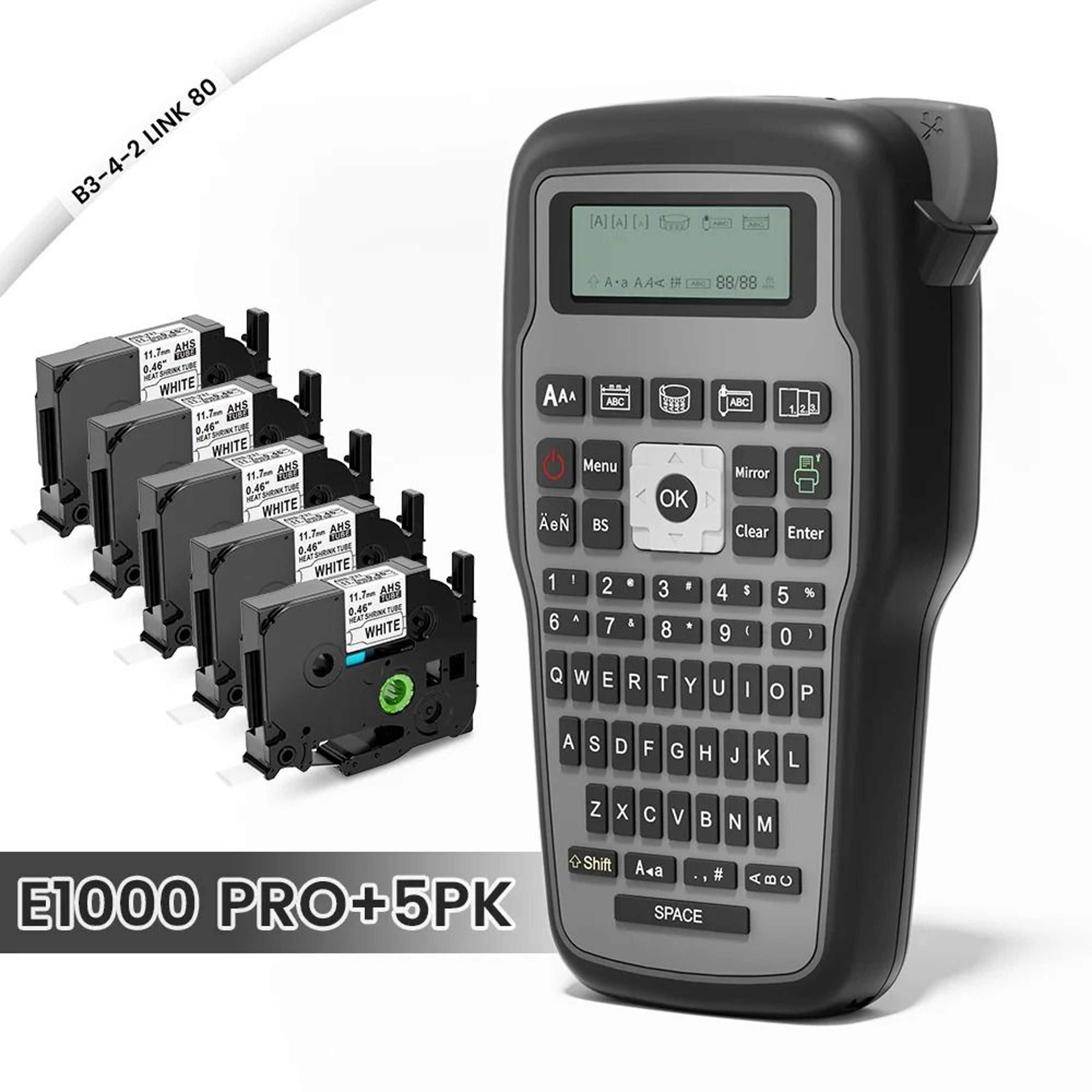 ProLabel E1000 PRO Portable Label Printer 12