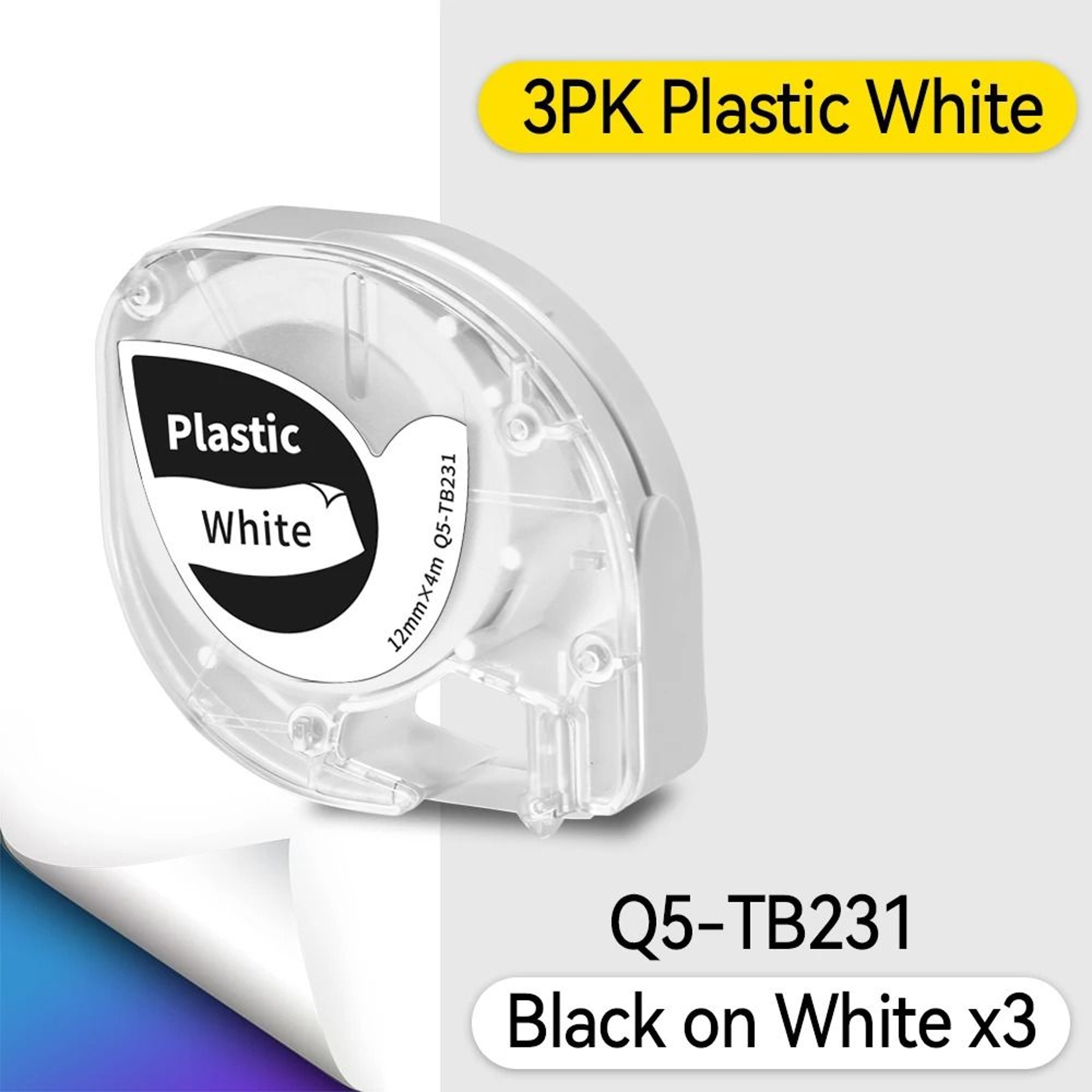 FabricMark P12 Heat Resistant Label Tape 7