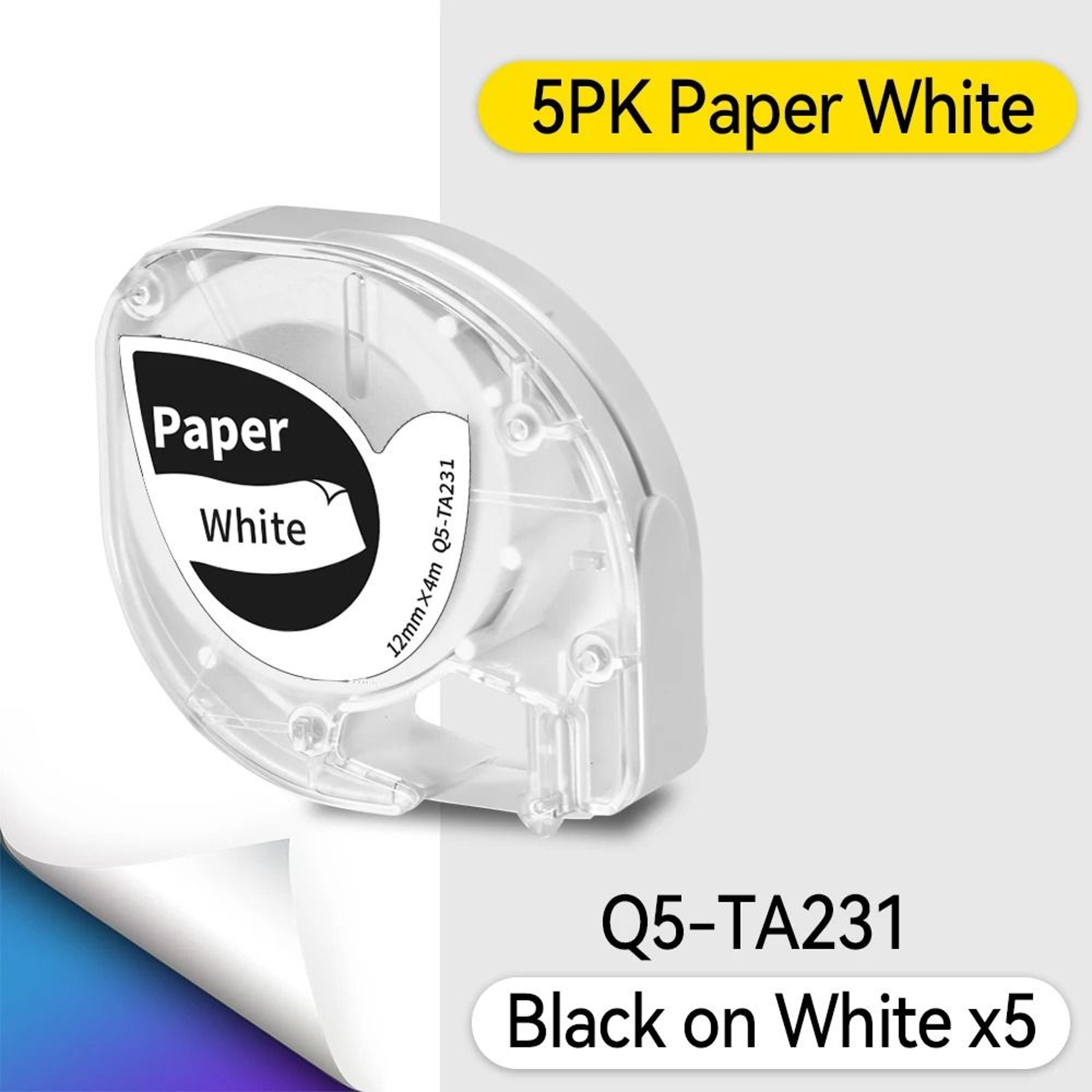 FabricMark P12 Heat Resistant Label Tape 19