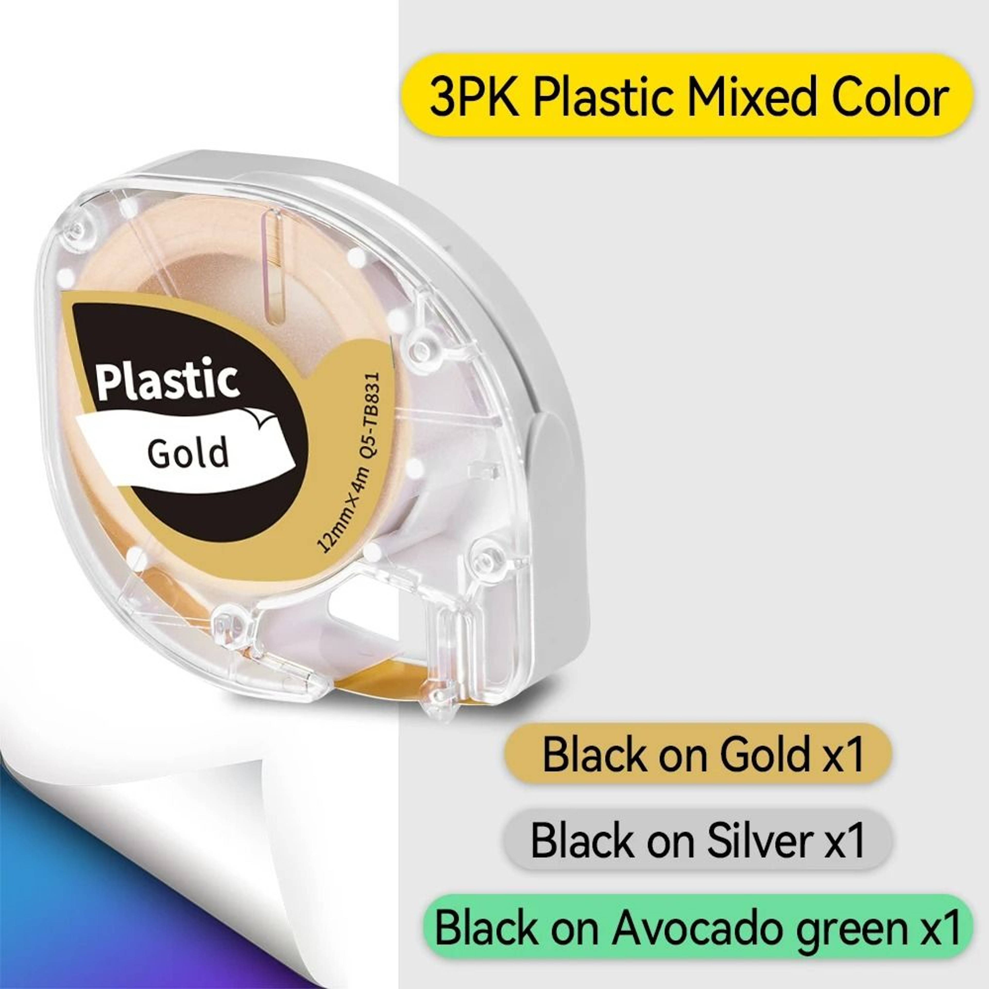 FabricMark P12 Heat Resistant Label Tape 10