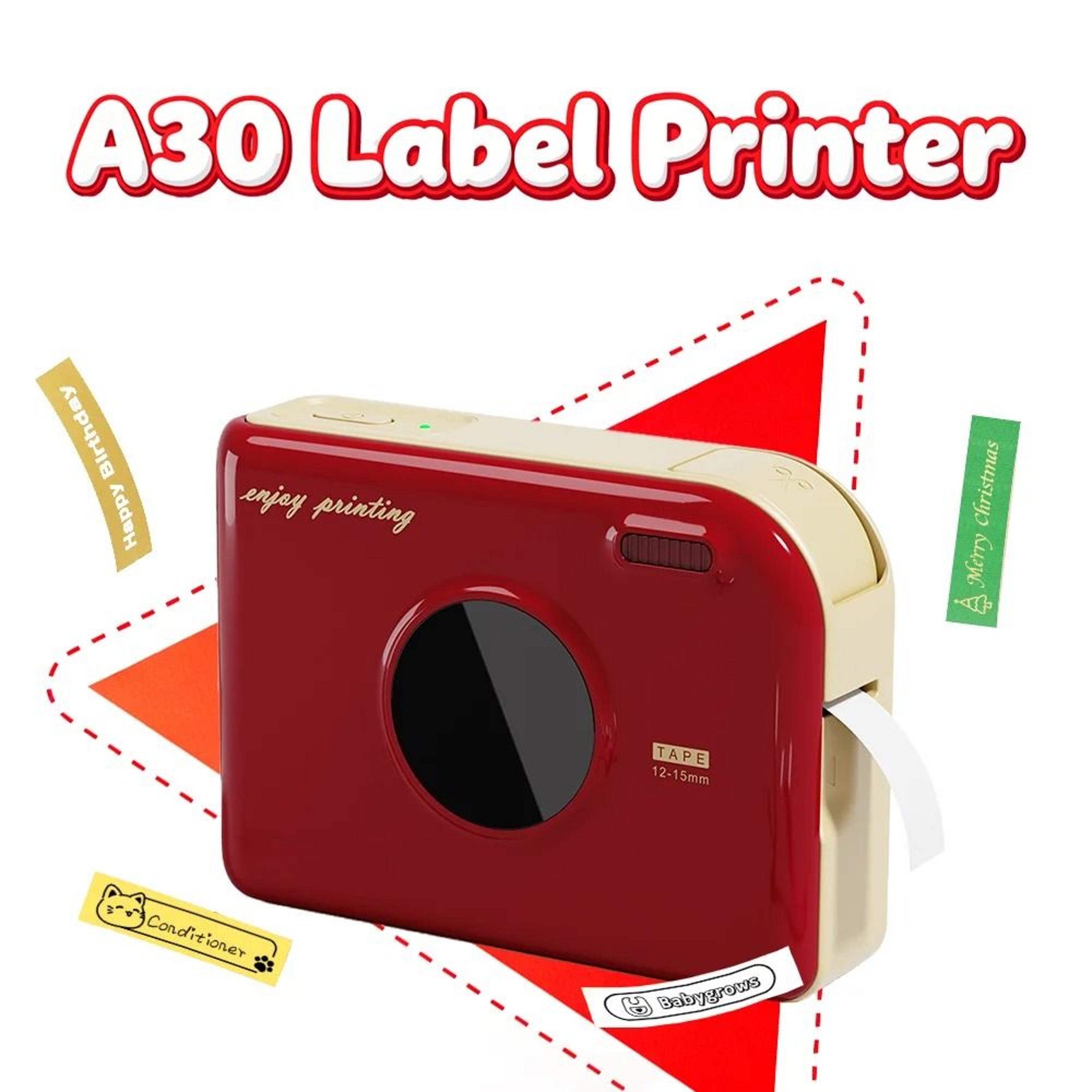 RibbonMuse A30 Bluetooth Label Printer 0
