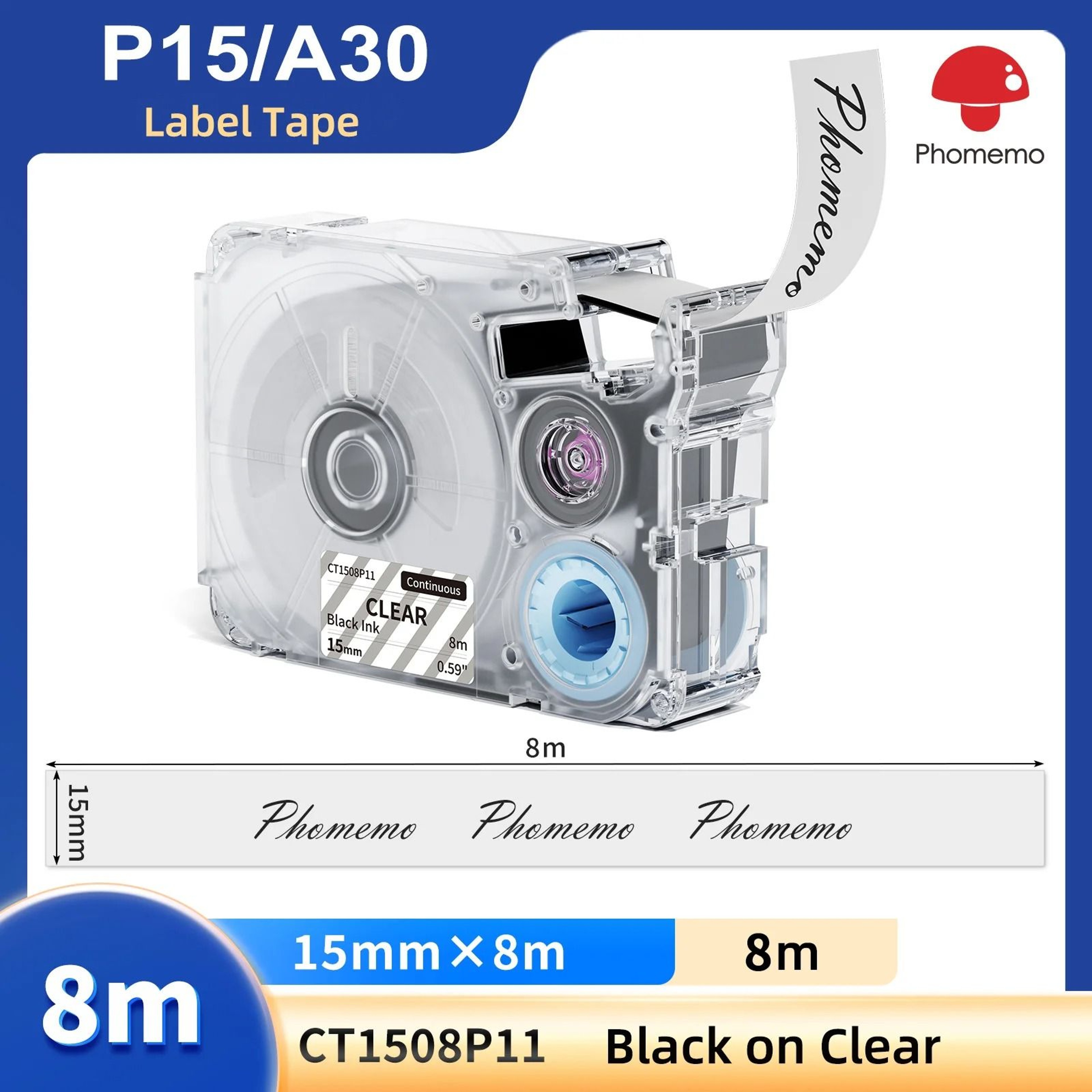 RibbonMuse A30 Bluetooth Label Printer 13
