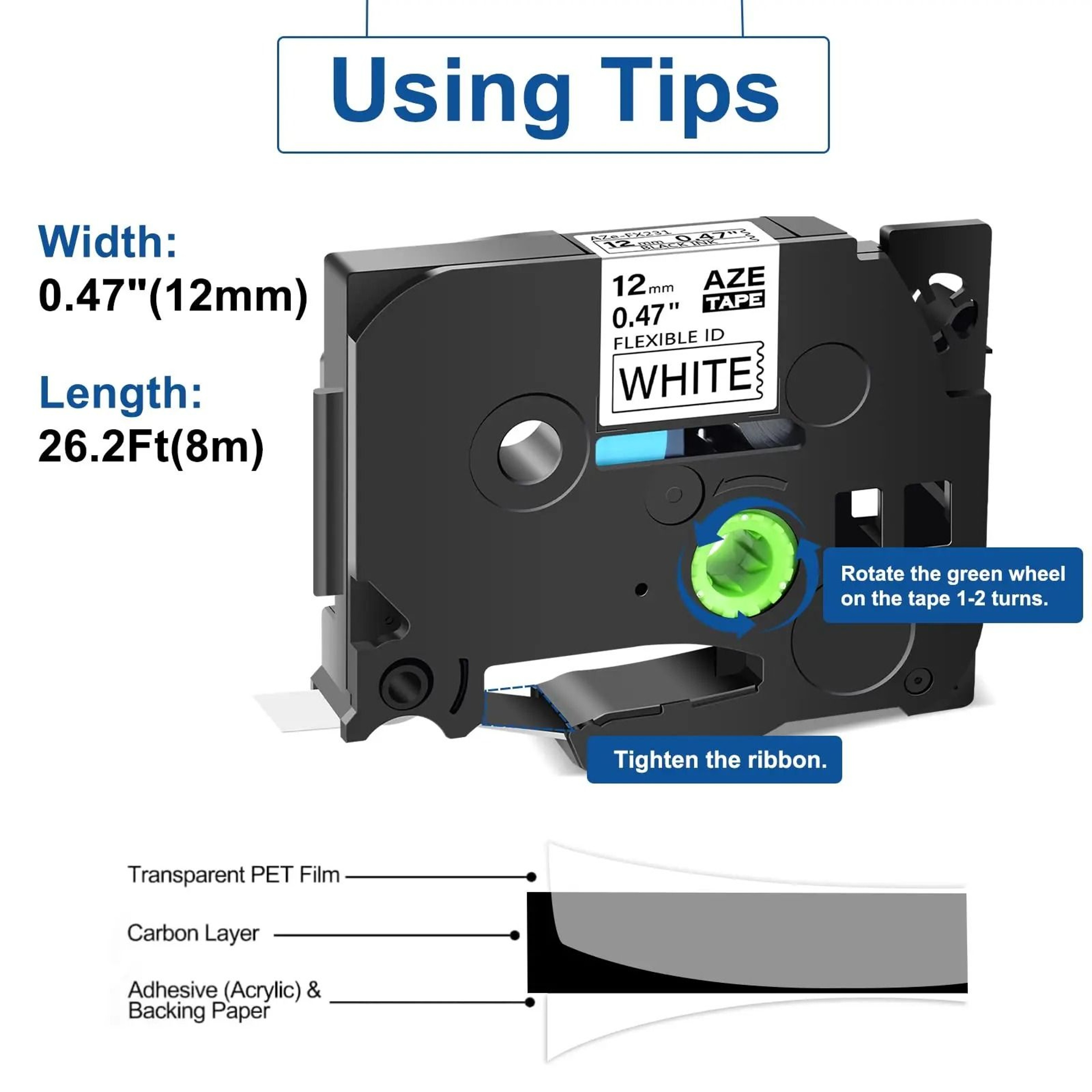 FlexiMark PTouch Label Tape 5