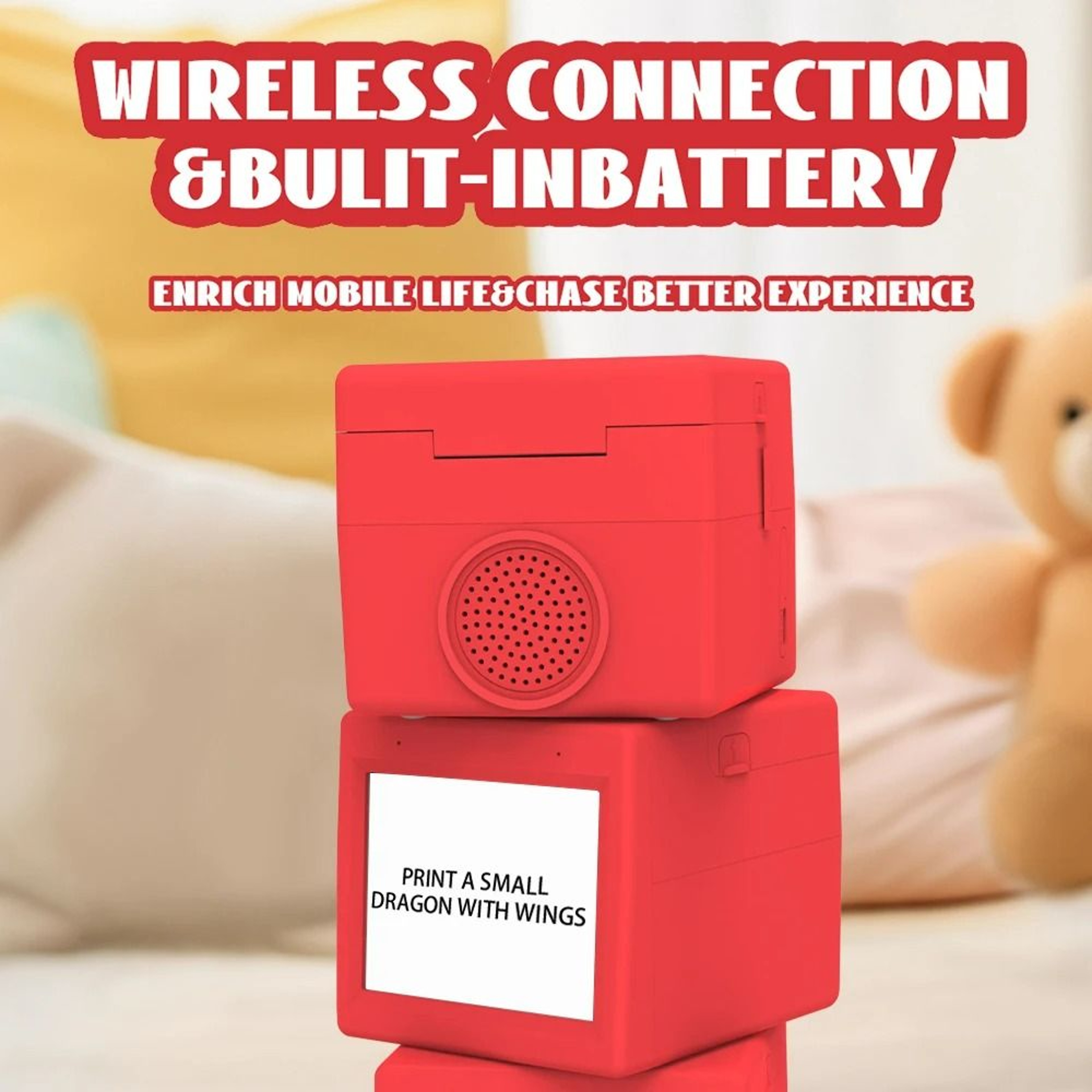 WonderPrint AI Voice Control Kids Printer 5