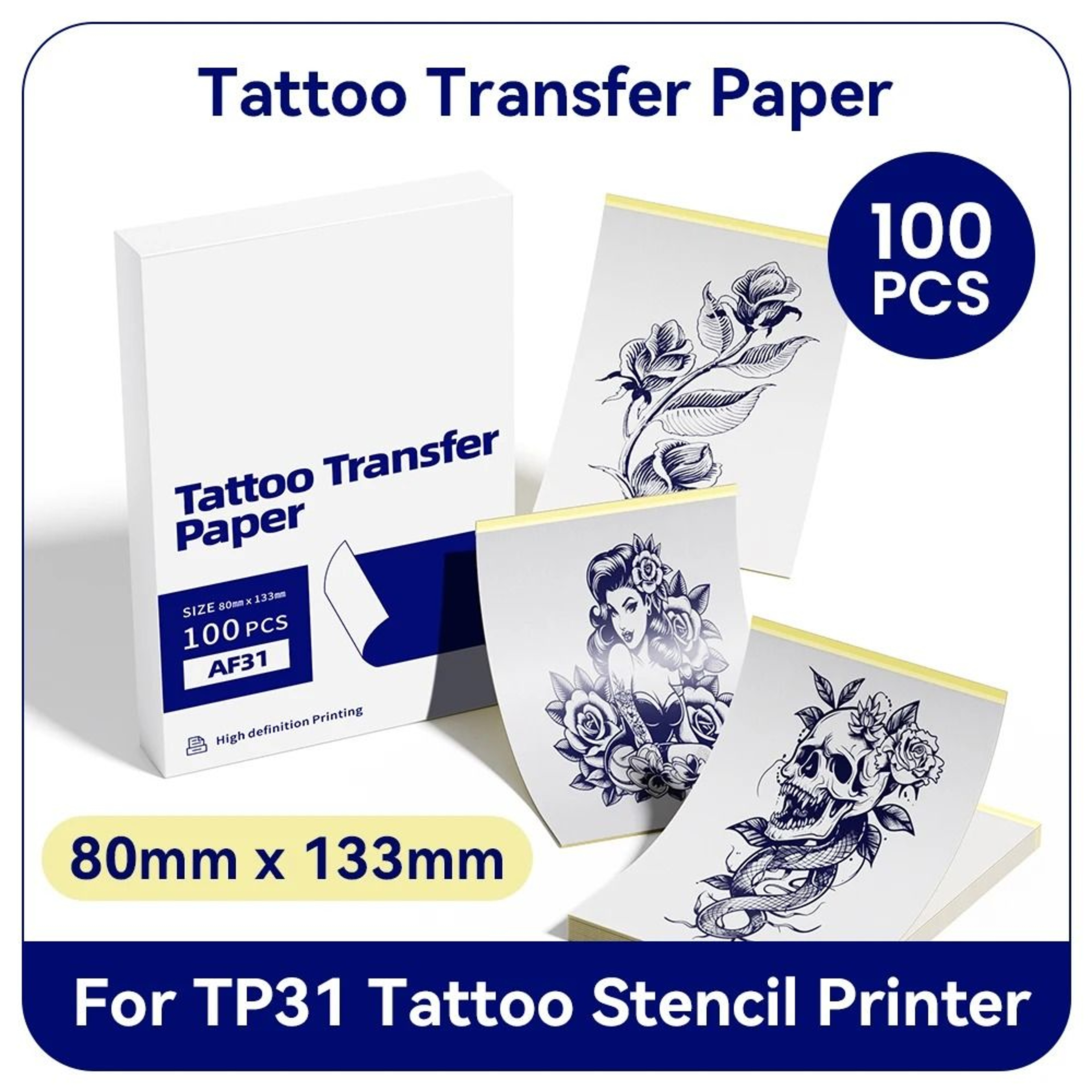 InkSketch TP31 Tattoo Stencil Transfer Paper 6