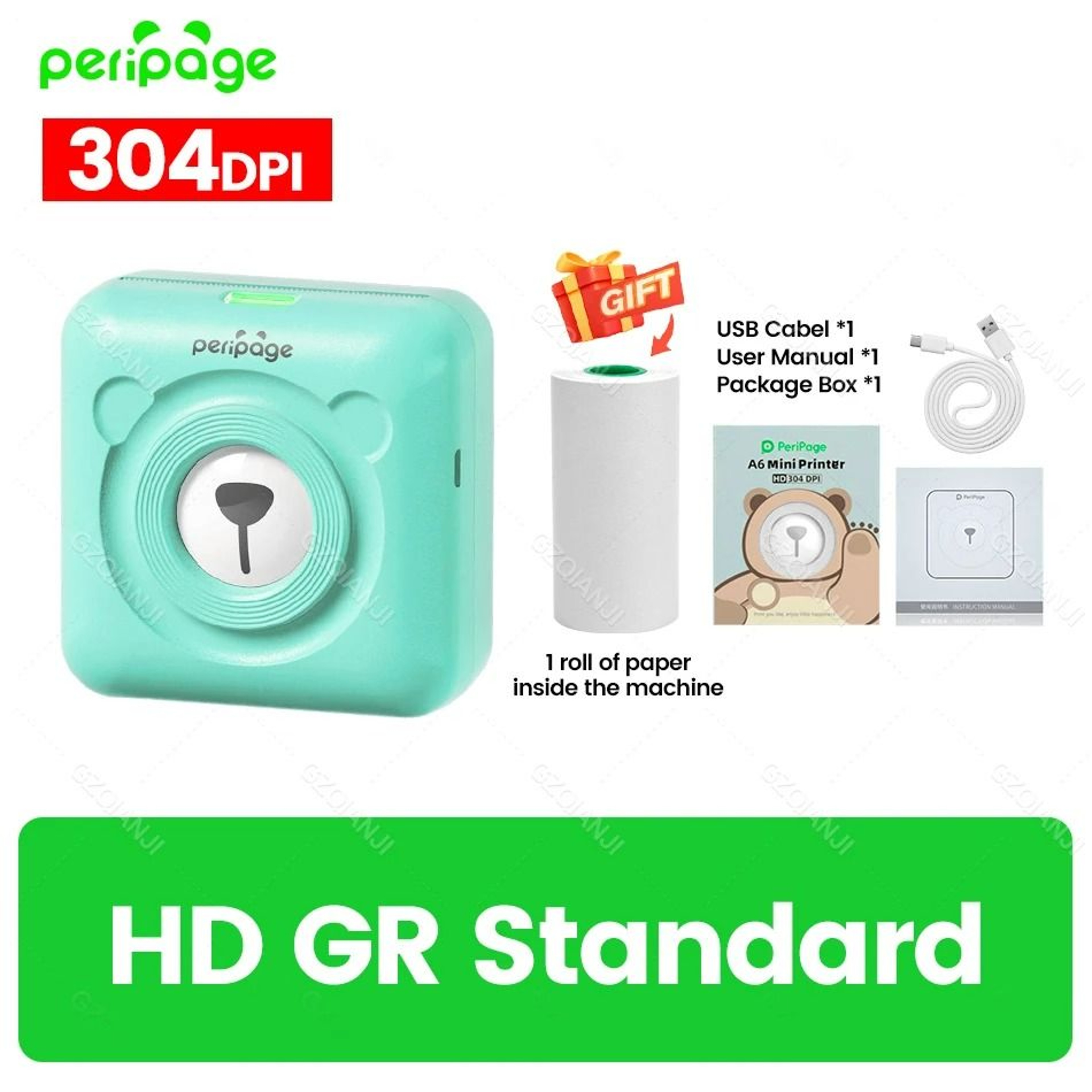 SnapNote A6 Wireless Mini Photo Printer 16