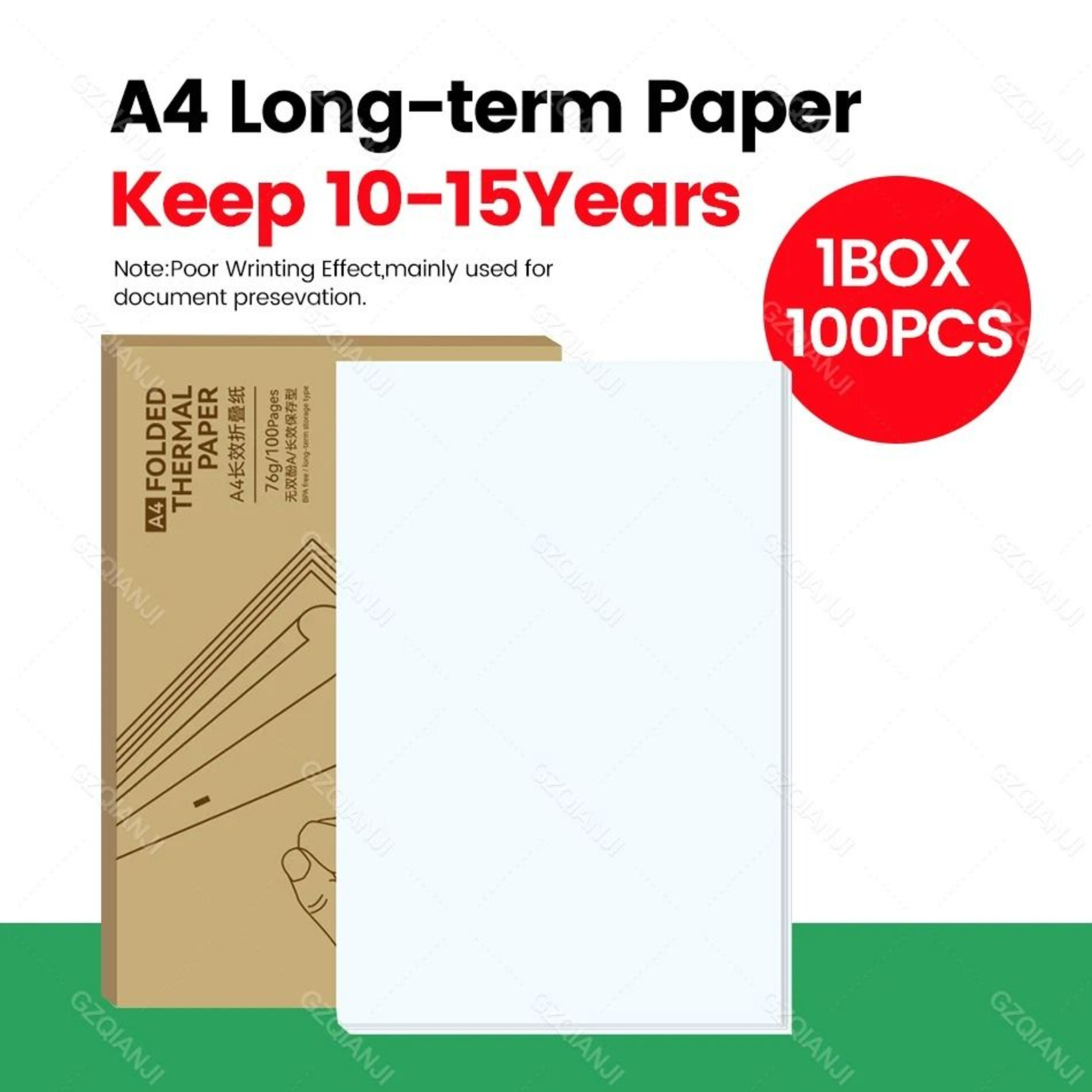 PaperFlow A4 Long Lasting Thermal Printer Paper 8