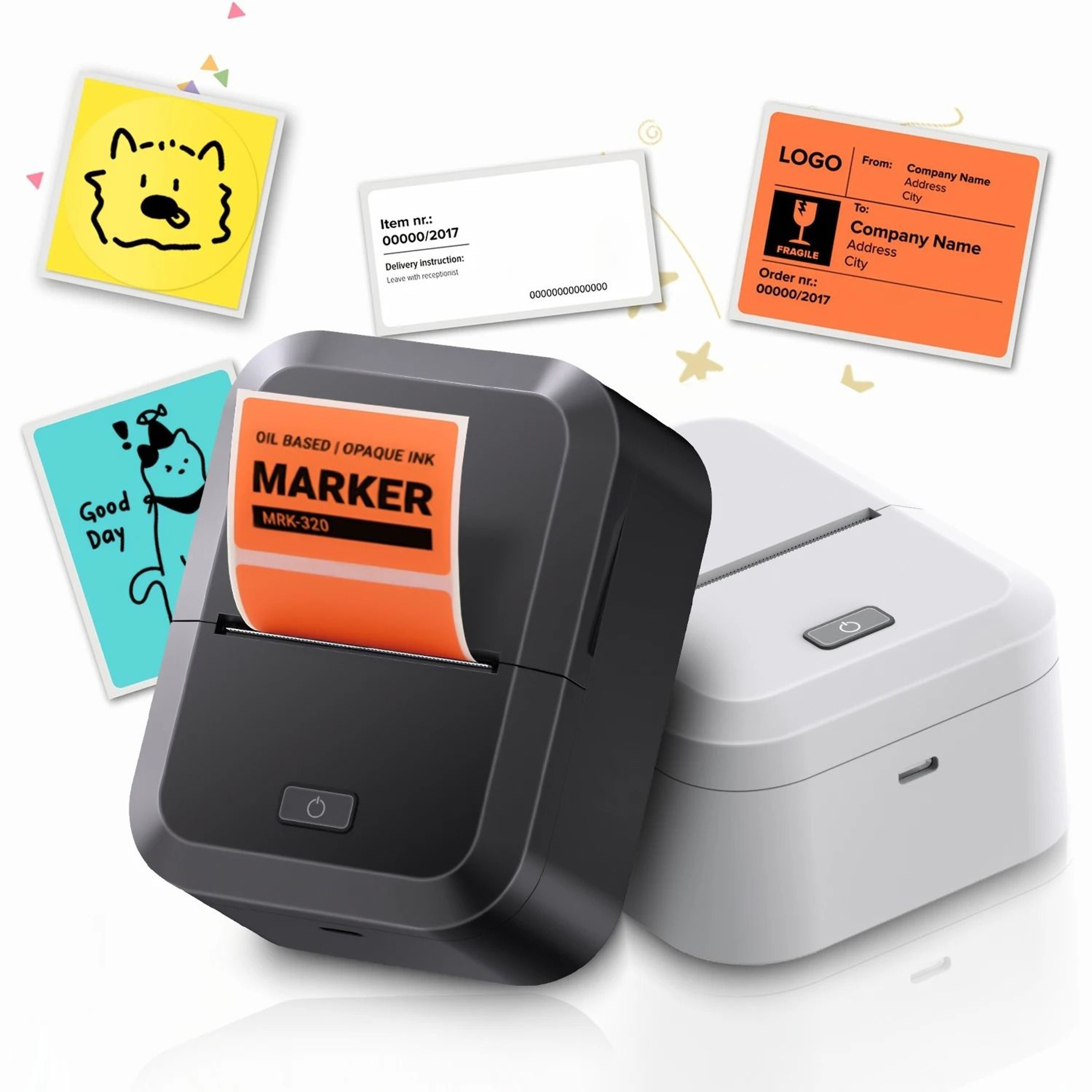 Marklife X2 Mini Bluetooth Thermal Label Maker 0