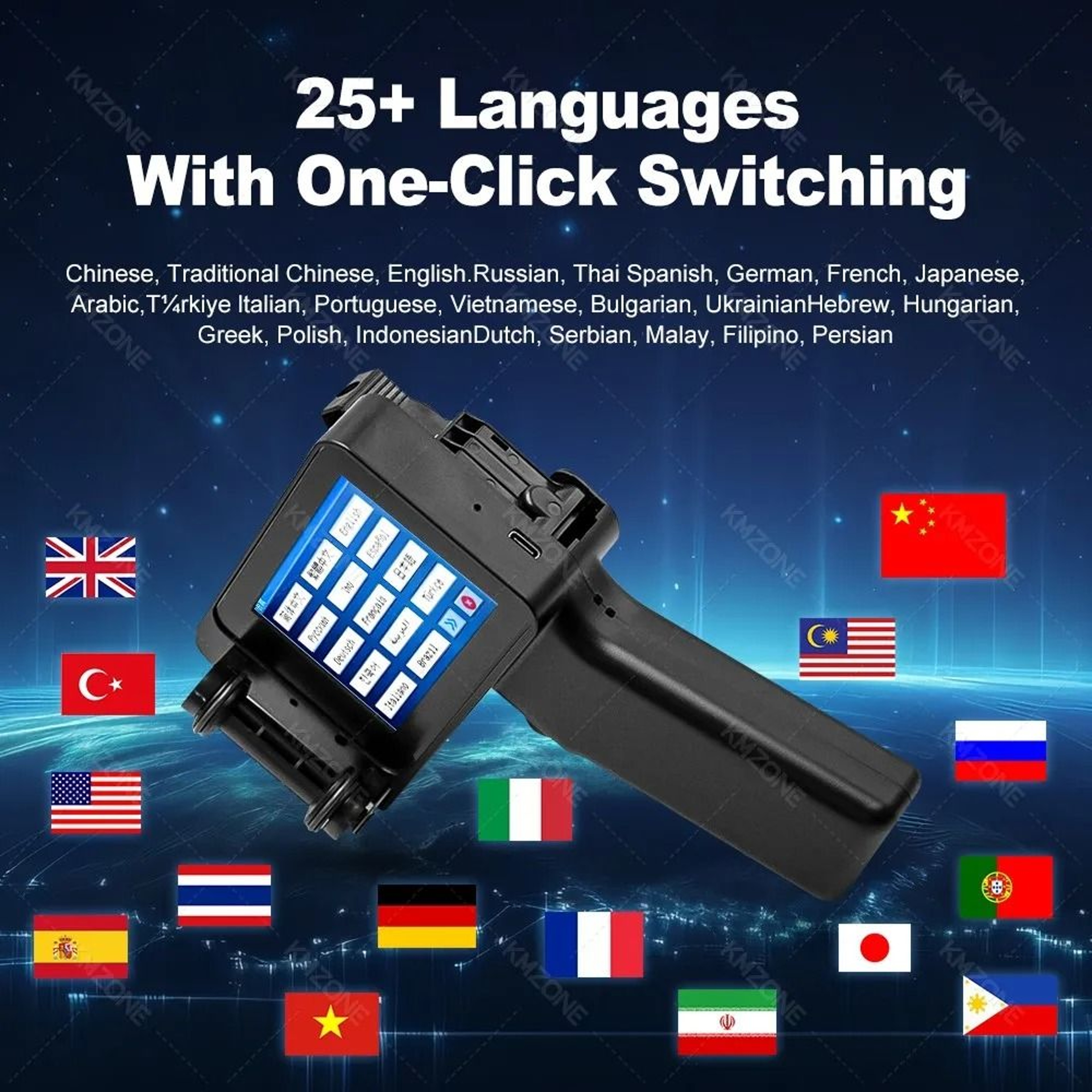 Mini Handheld Inkjet Coding Printer 4