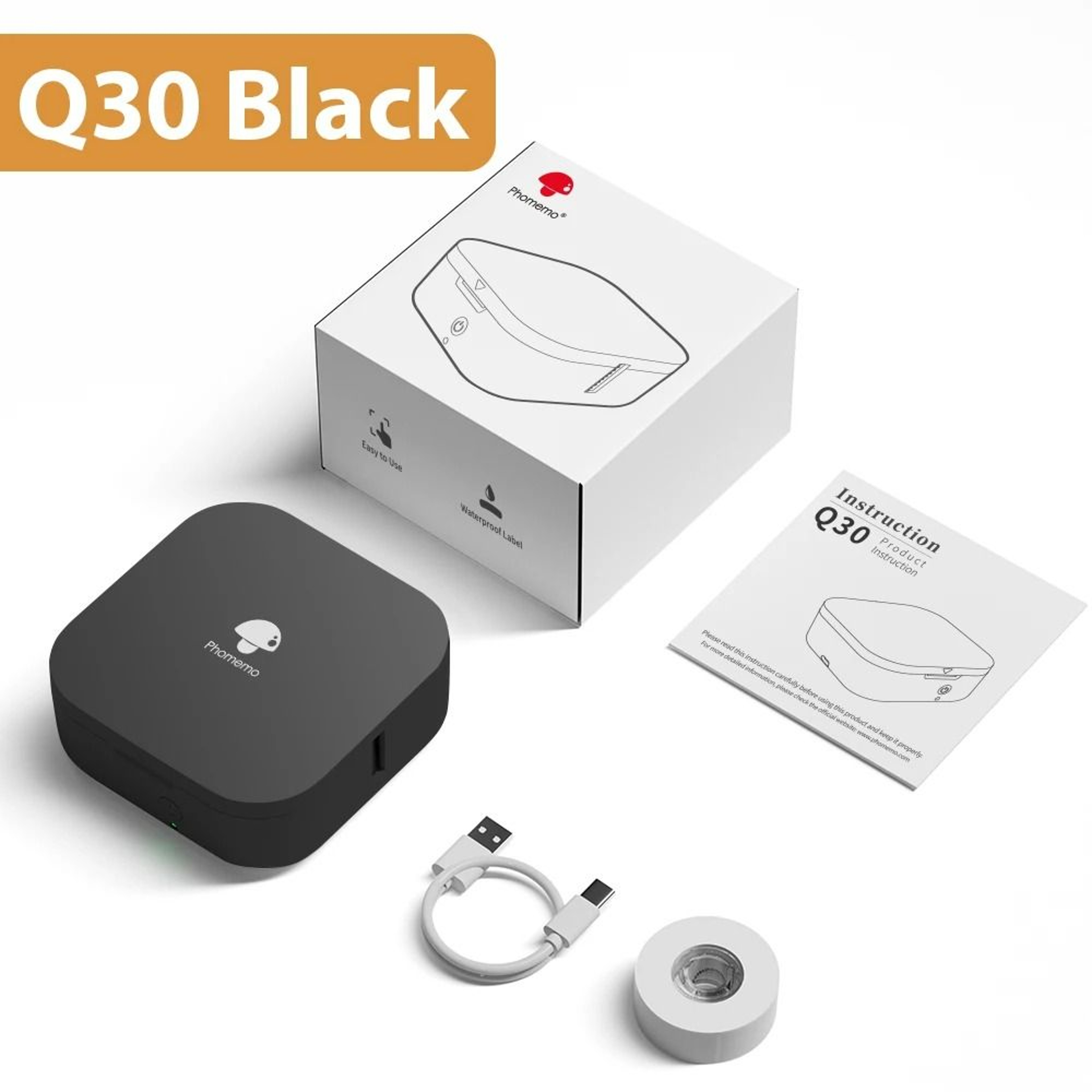 Phomemo Q30 Mini Bluetooth Thermal Label Printer 10