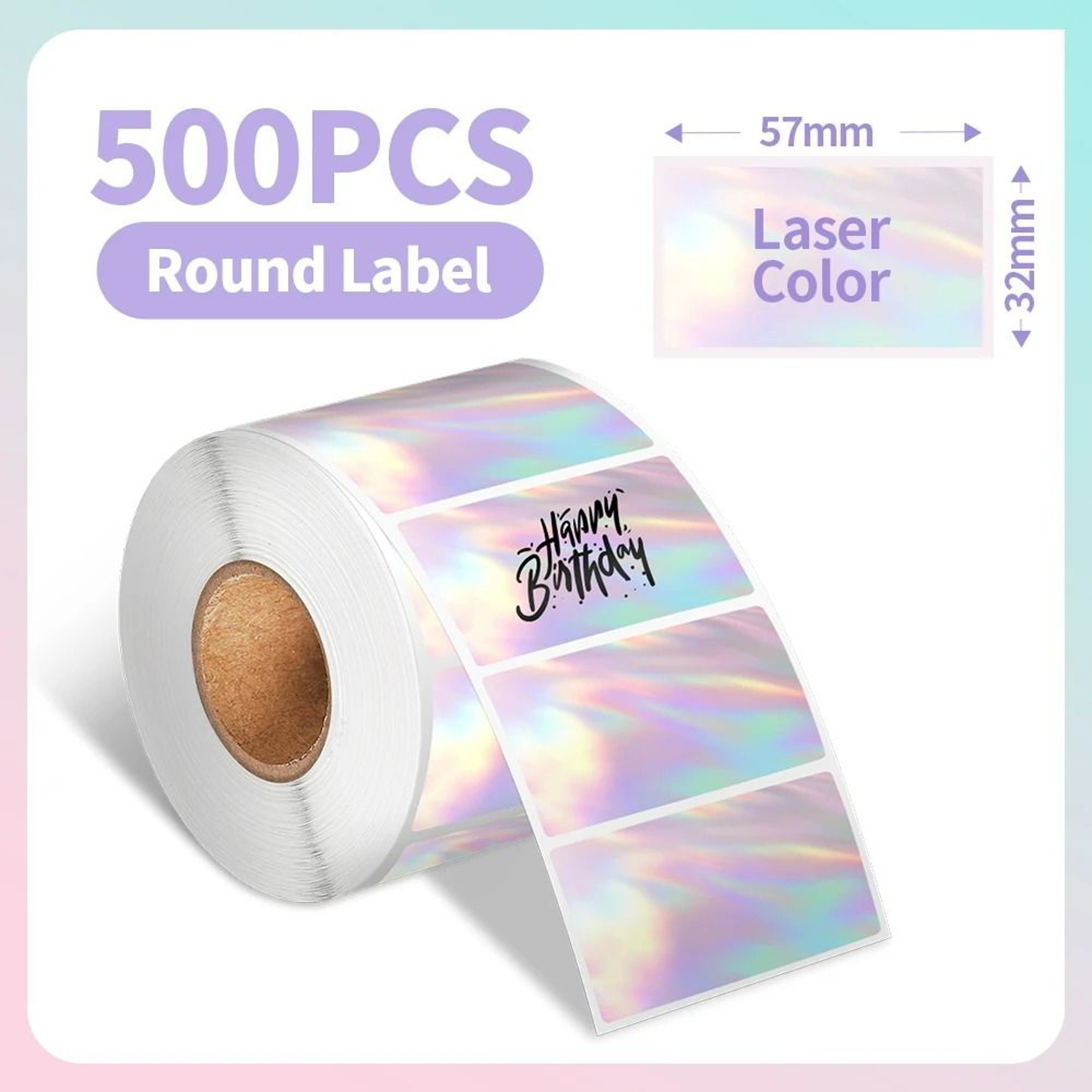 Phomemo Round Waterproof Label Paper 14