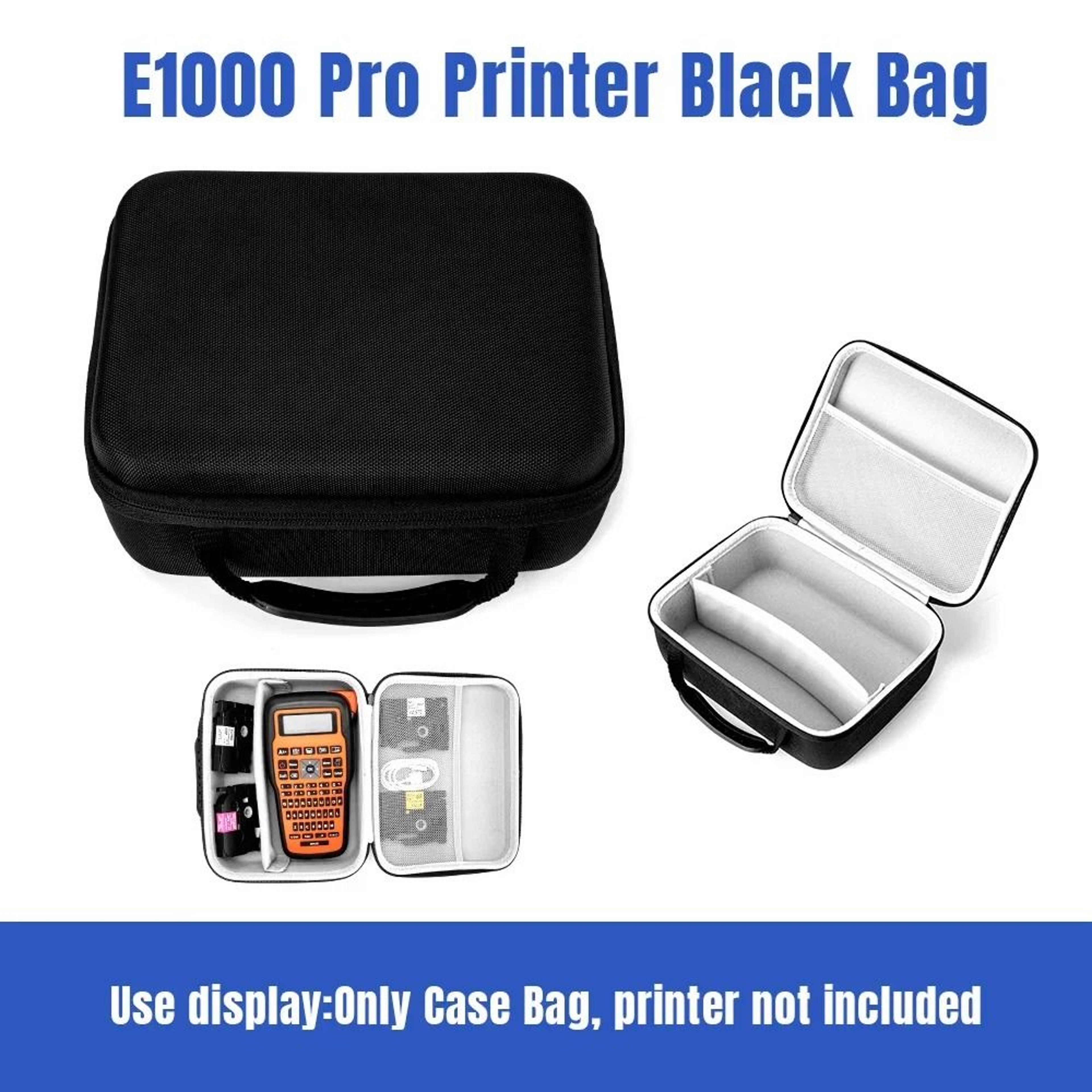 Protective Label Printer Storage Carrying Case 6