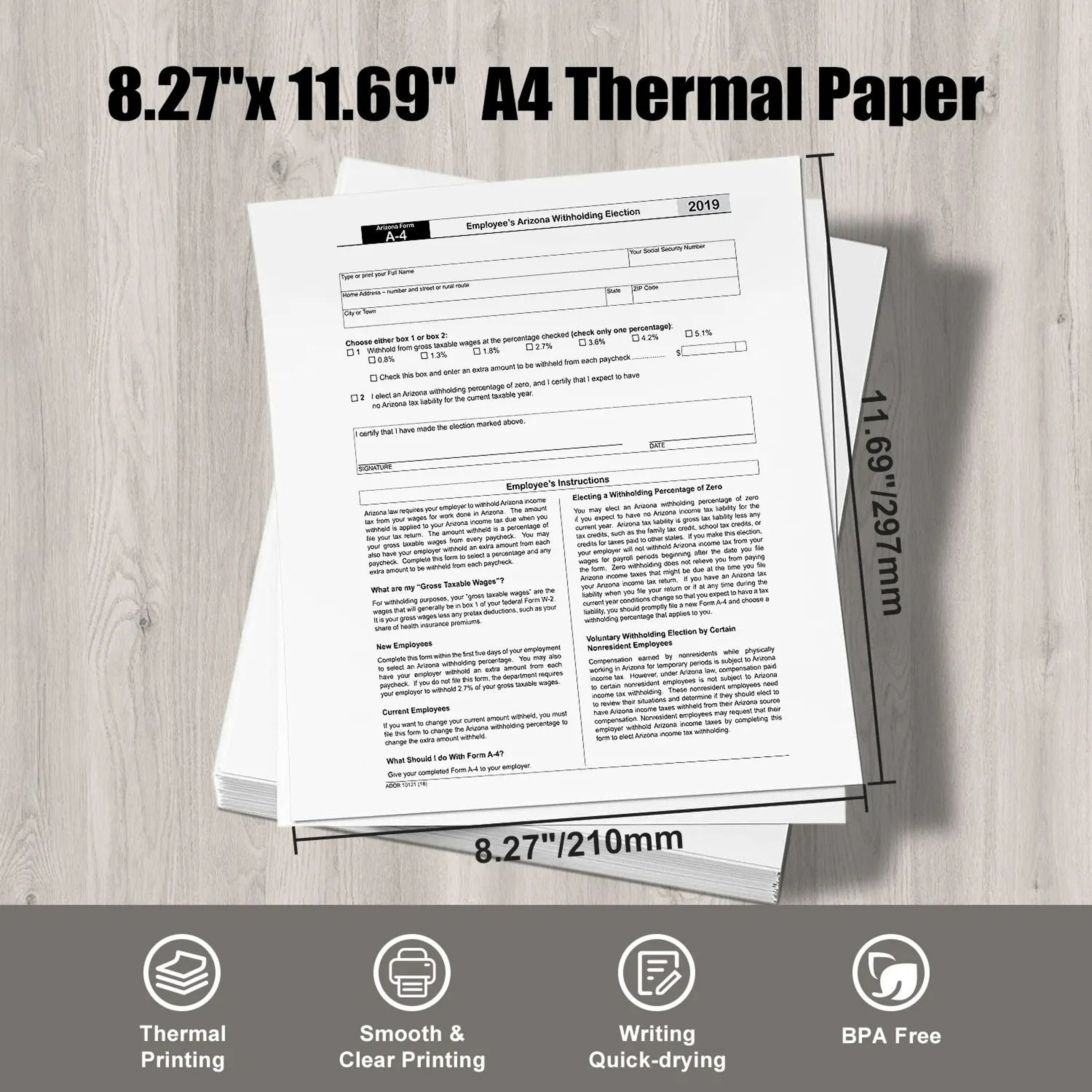 PrintGo Portable A4 Bluetooth Thermal Printer 4