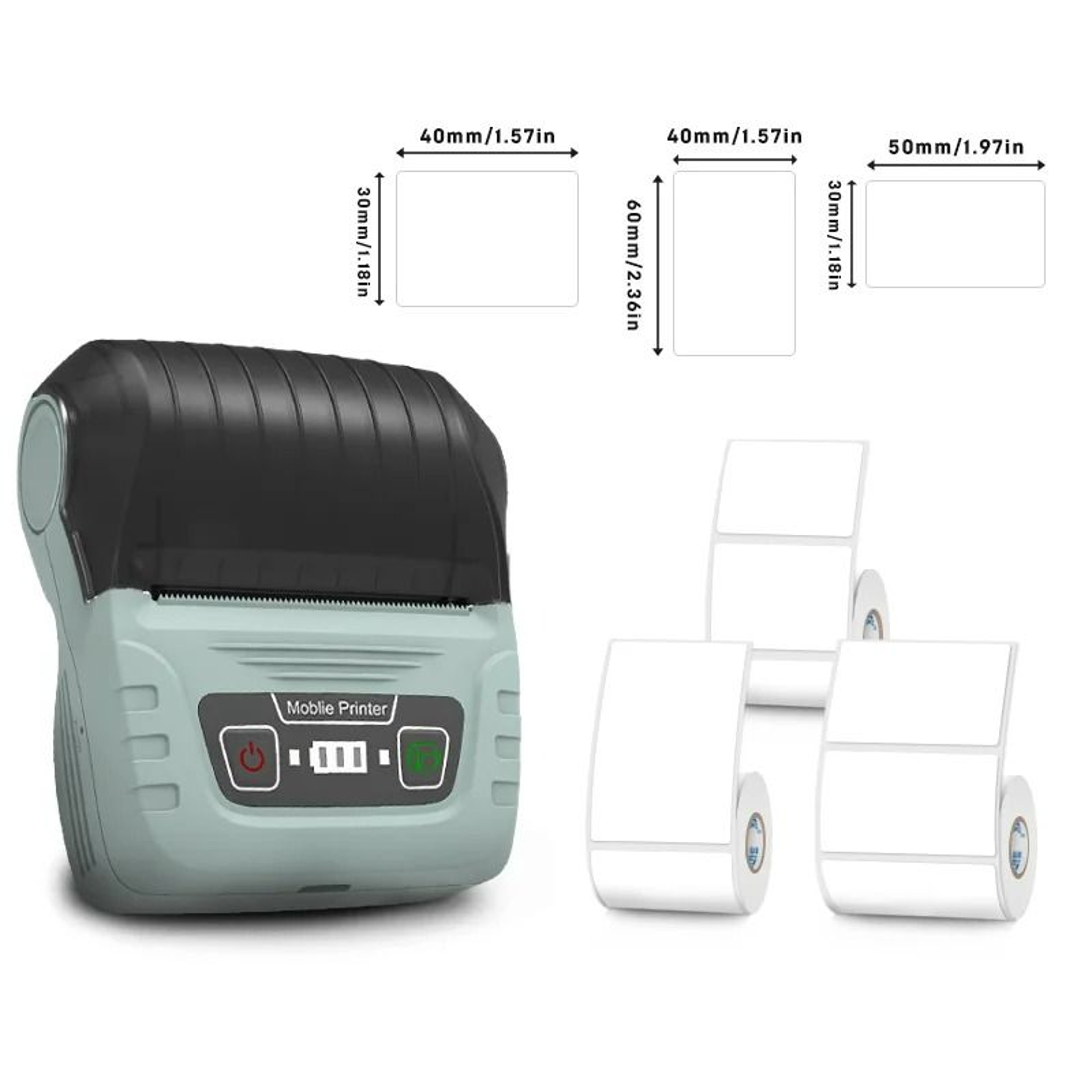 SK58 Wireless Bluetooth Thermal Label Printer 7