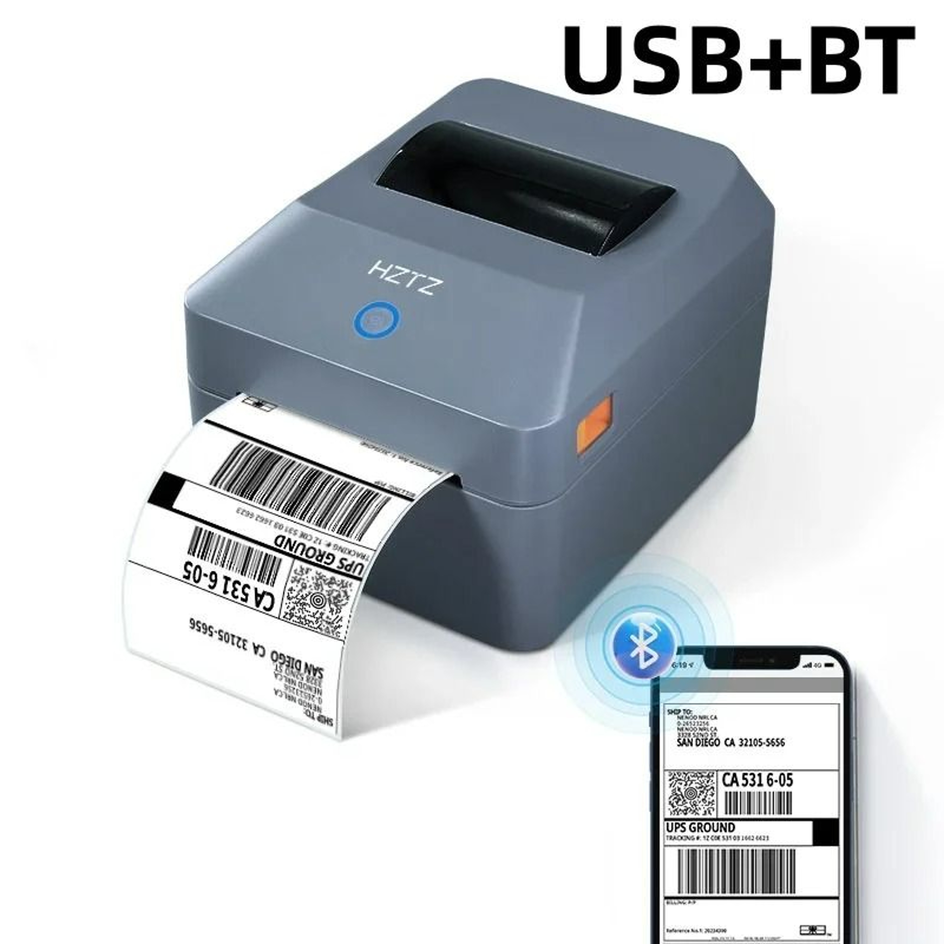 ParcelPro 4x6 Desktop Thermal Shipping Label Printer 9