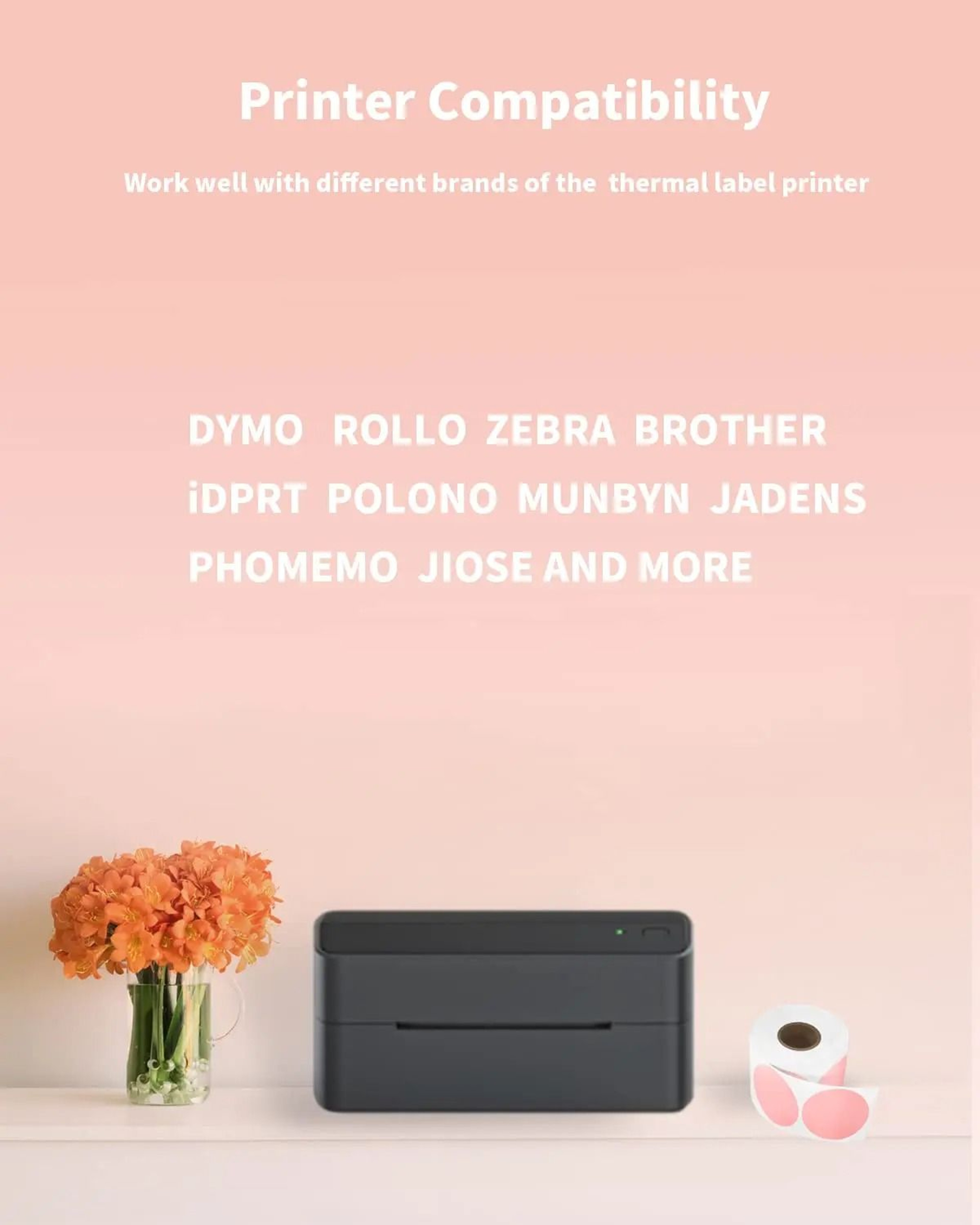 Phomemo Rainbow Thermal Label Stickers 4