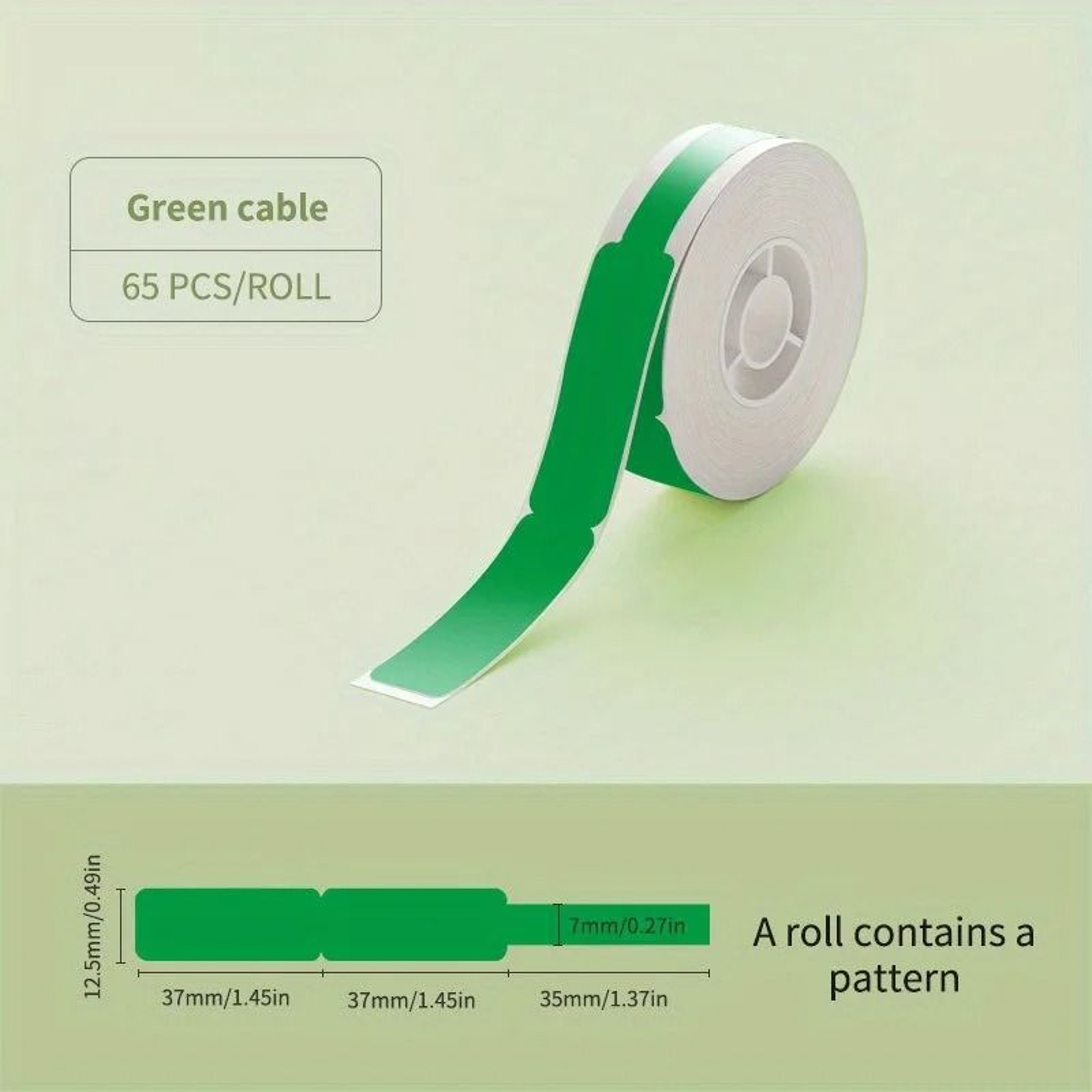 Niimbot D11 Waterproof Adhesive Label Rolls 26