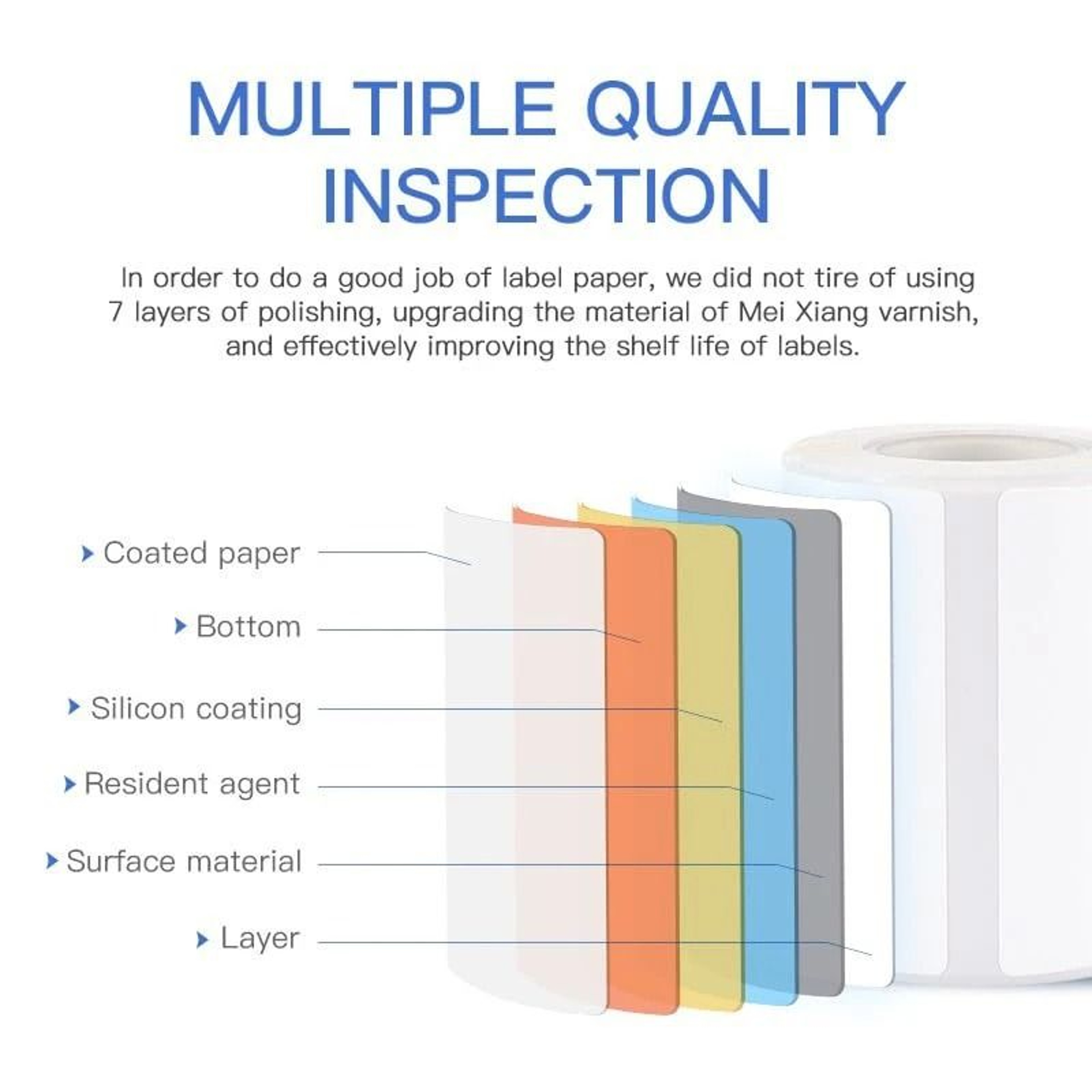 Niimbot D11 D110 Colorful Waterproof Label Tape 1