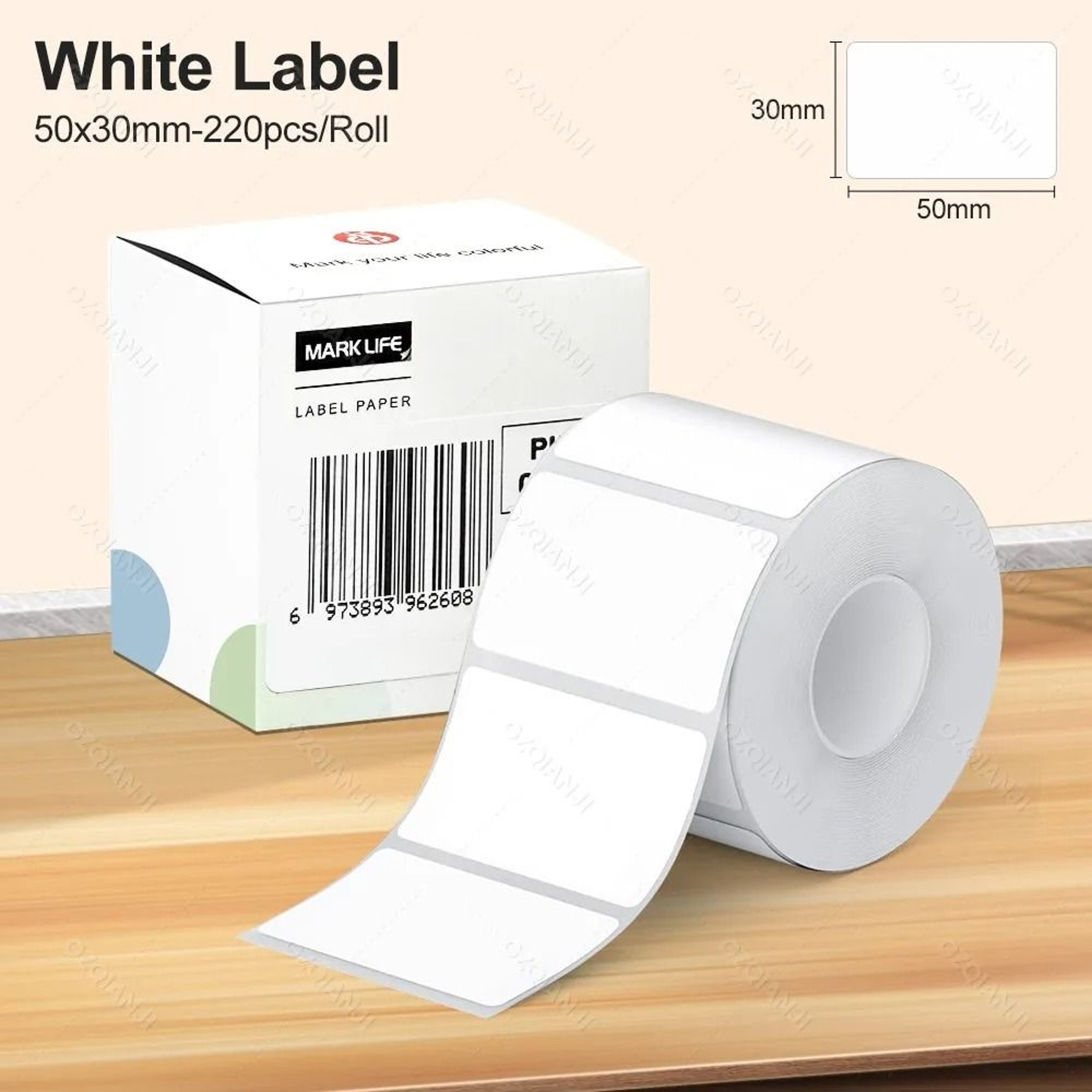 Marklife P50 Pocket Wireless Sticker Printer 8