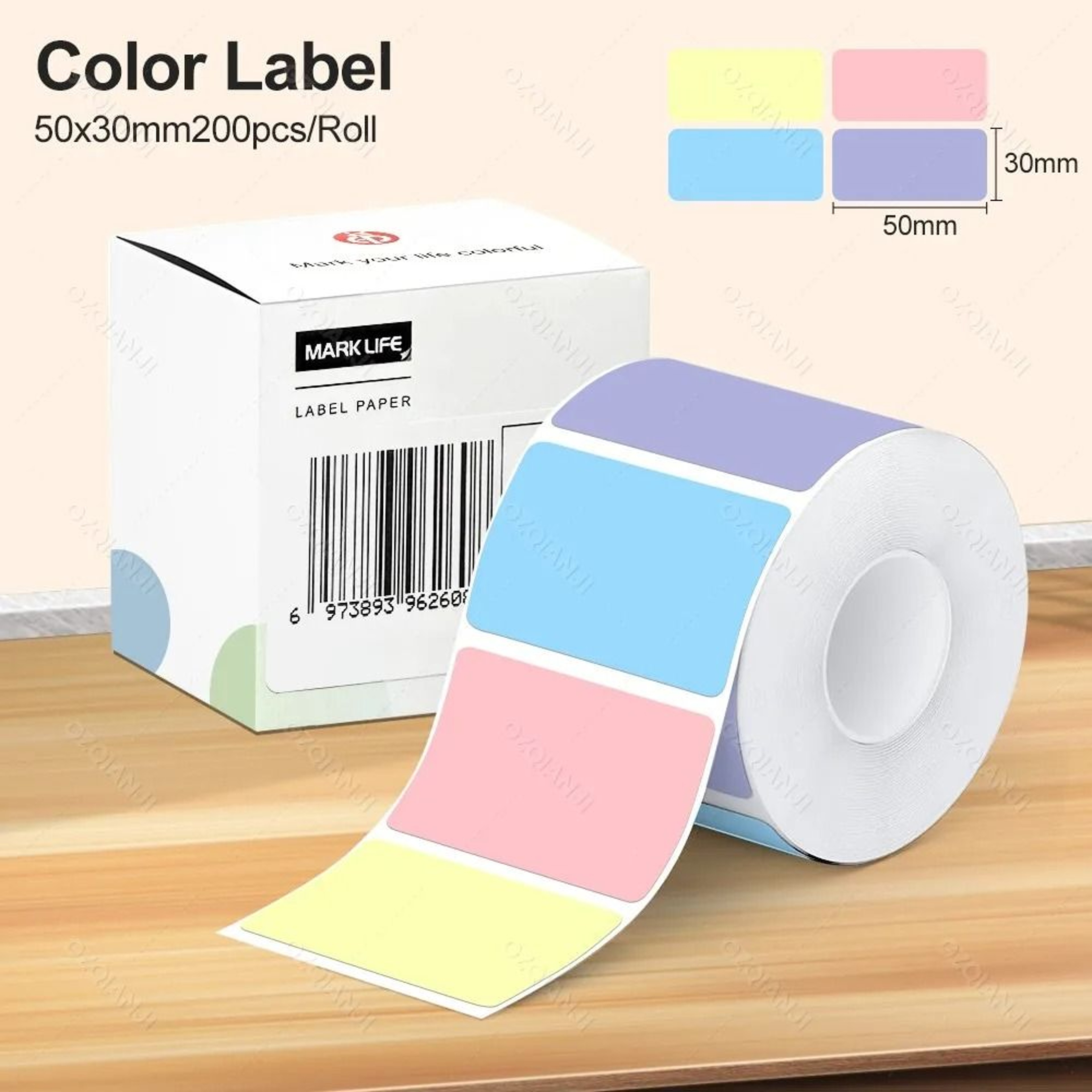 Marklife P50 Pocket Wireless Sticker Printer 15