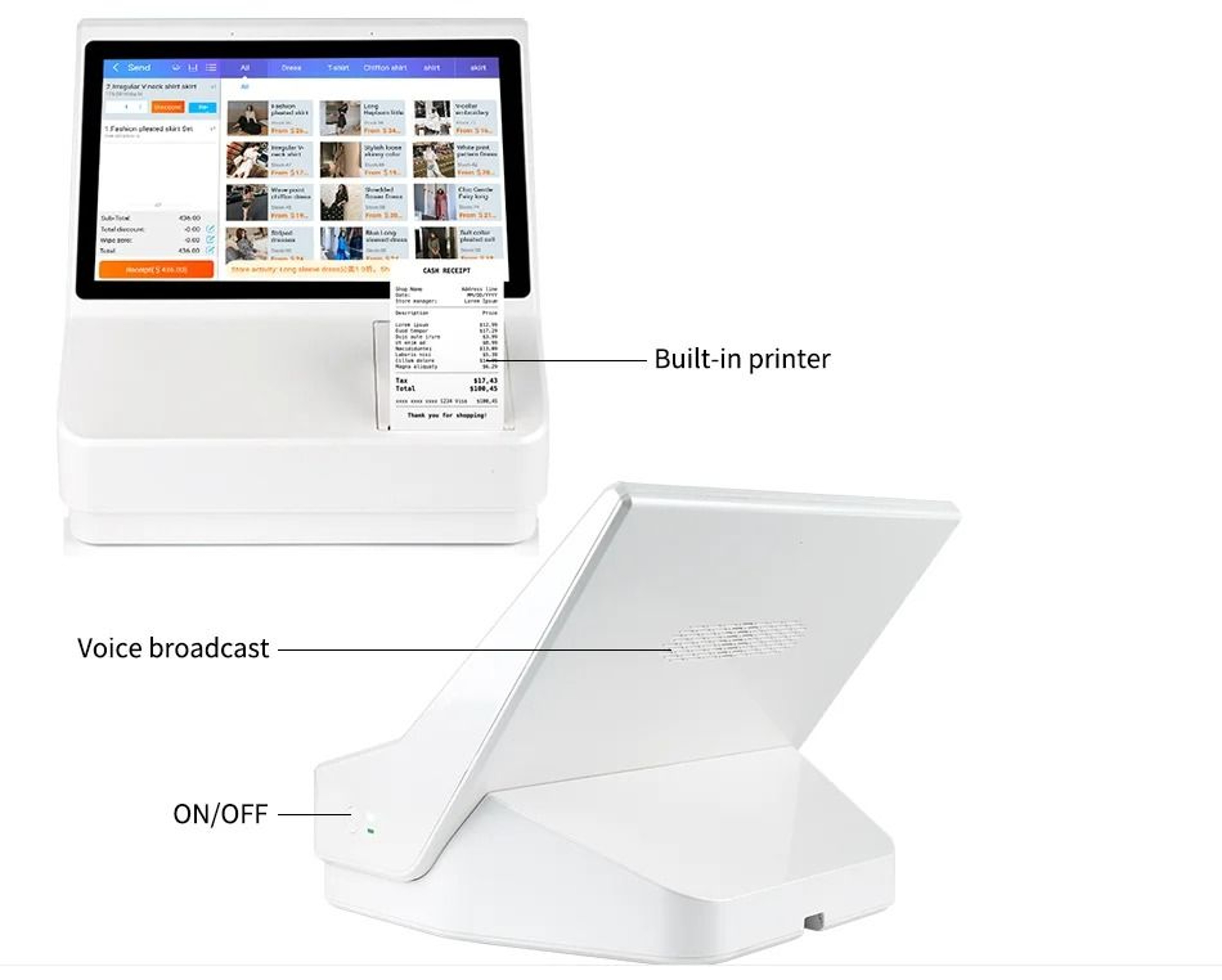 Bring 101 Inch Android POS Cash Register System 2
