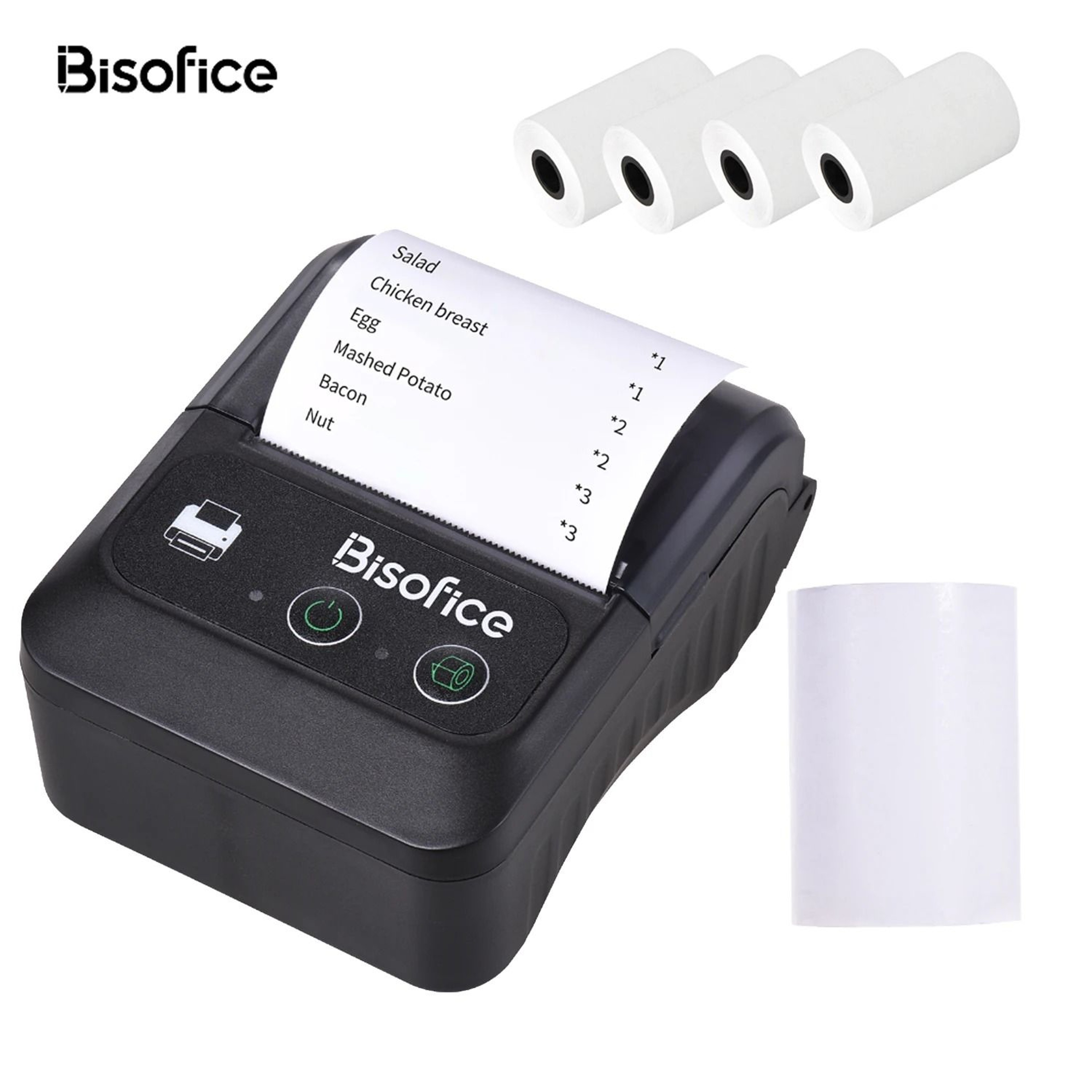 Bisofice 58mm Wireless Thermal Label Printer 1